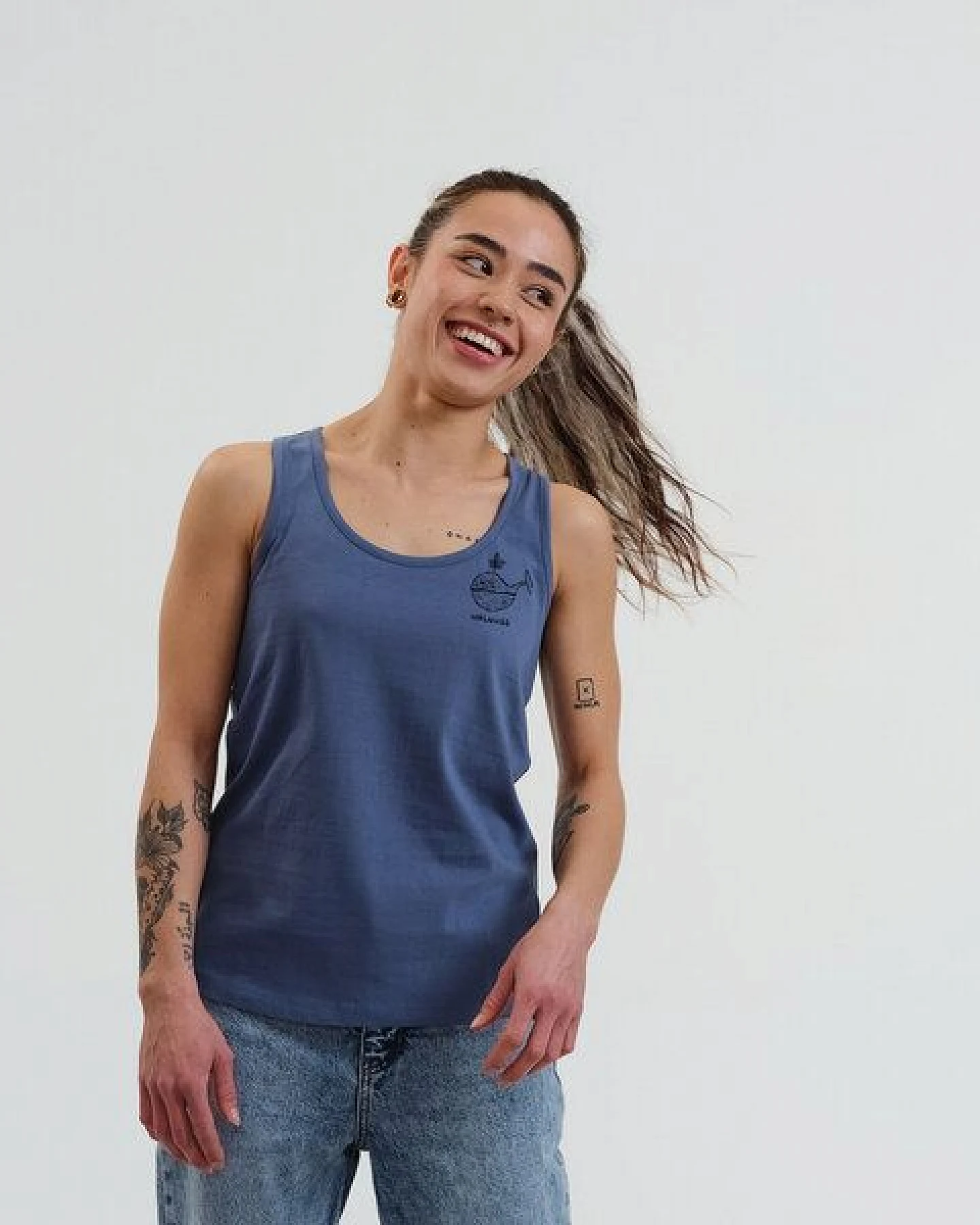 GARY MASH Tanktop Alex Mini Walnuss aus Biobaumwolle – Ansicht 3