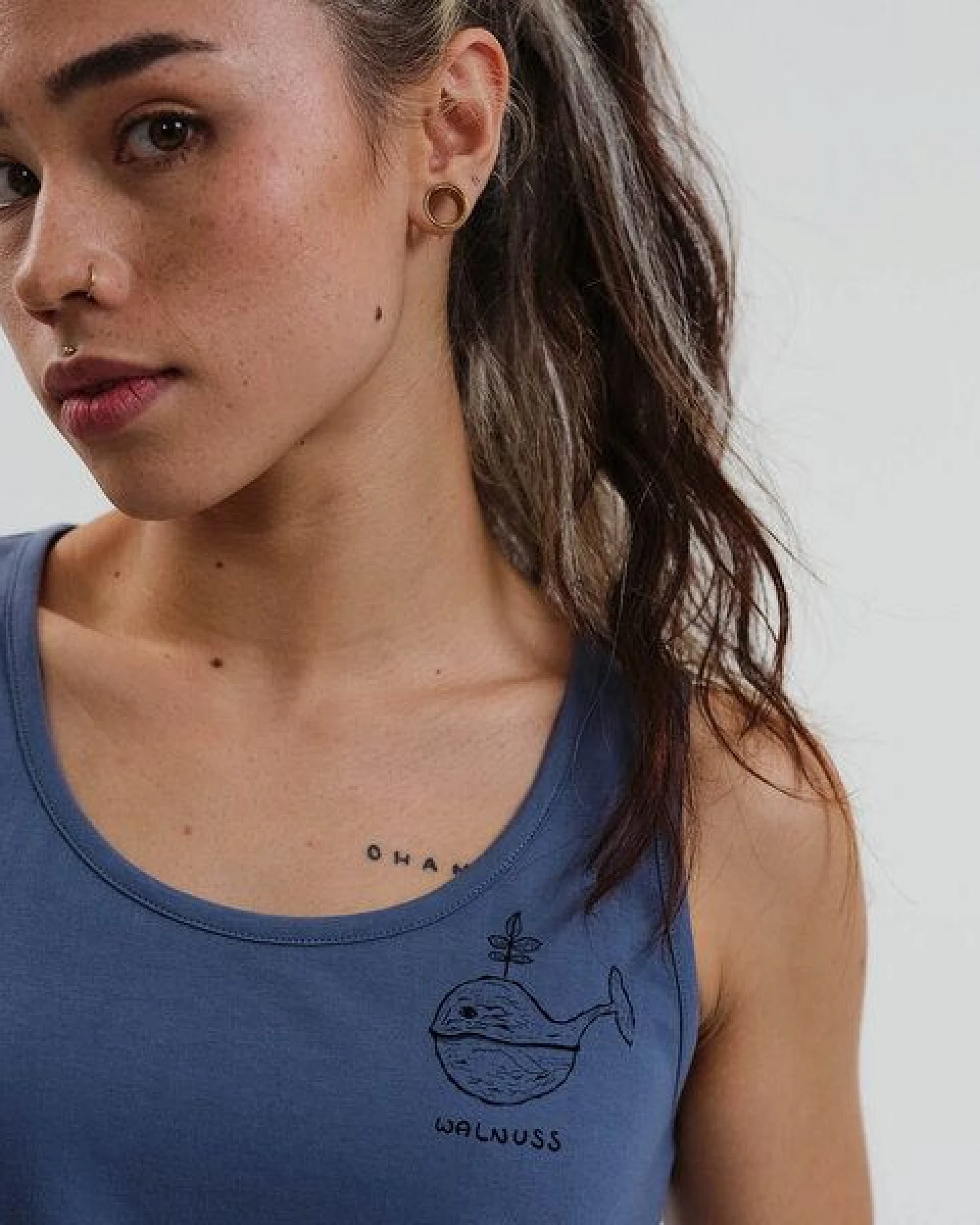 GARY MASH Tanktop Alex Mini Walnuss aus Biobaumwolle – Ansicht 4