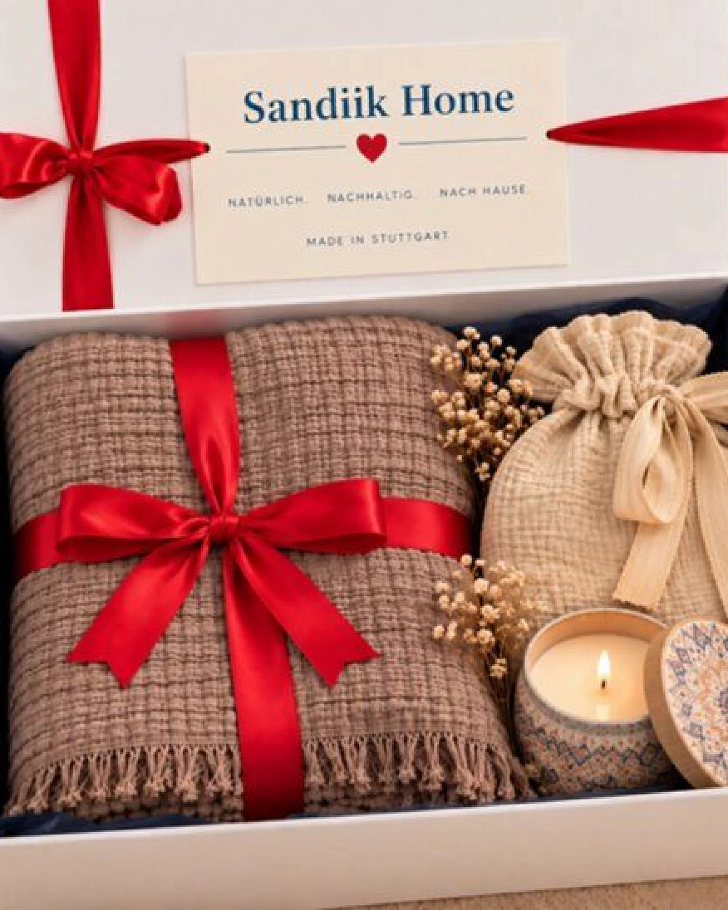 Sandiik Musselin Wohndecken Geschenke-Set in 8 Farben aus Biobaumwolle – Ansicht 3