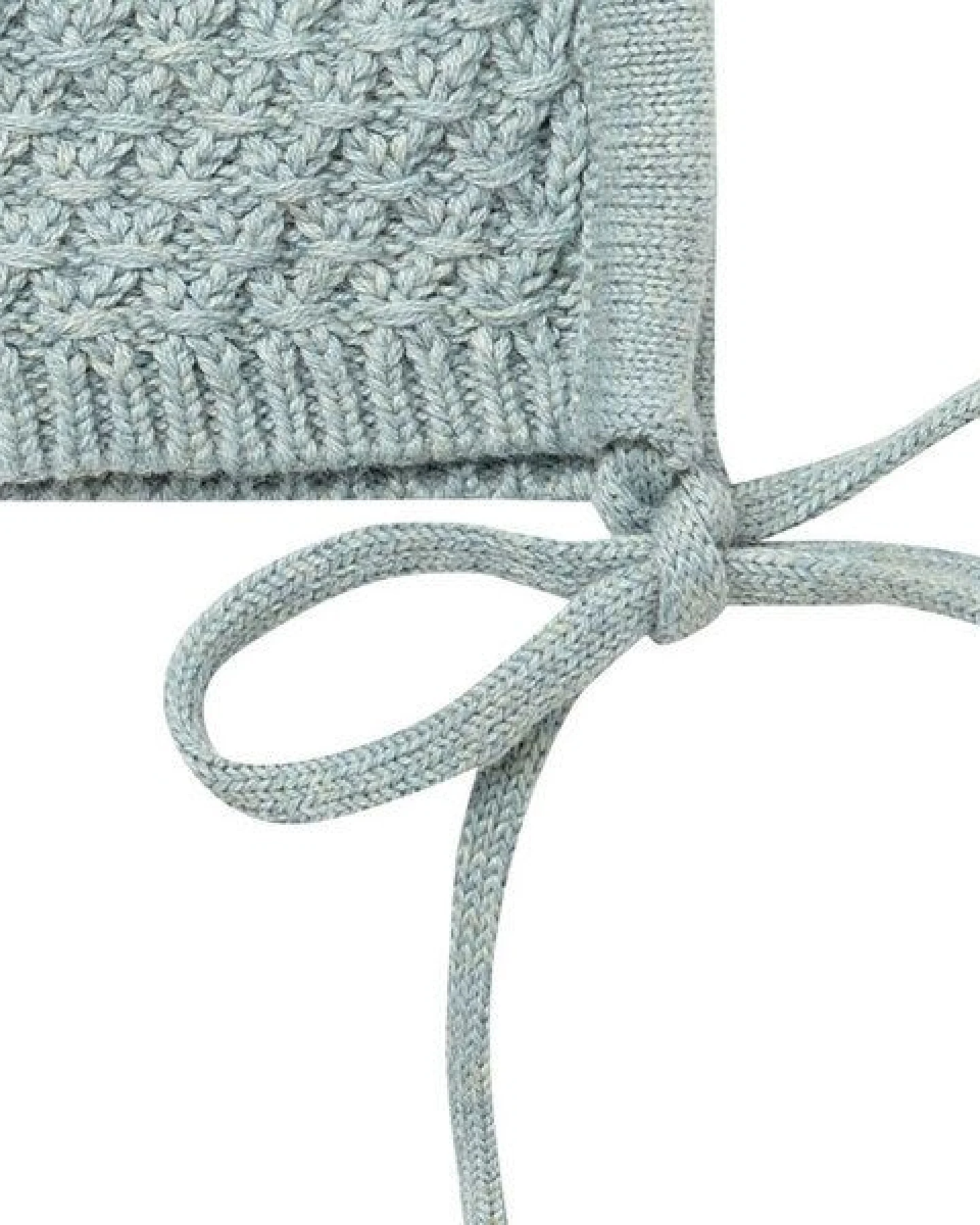 Sense Organics & friends in cooperation with GARY MASH Baby Strickmütze zum Binden – Ansicht 3