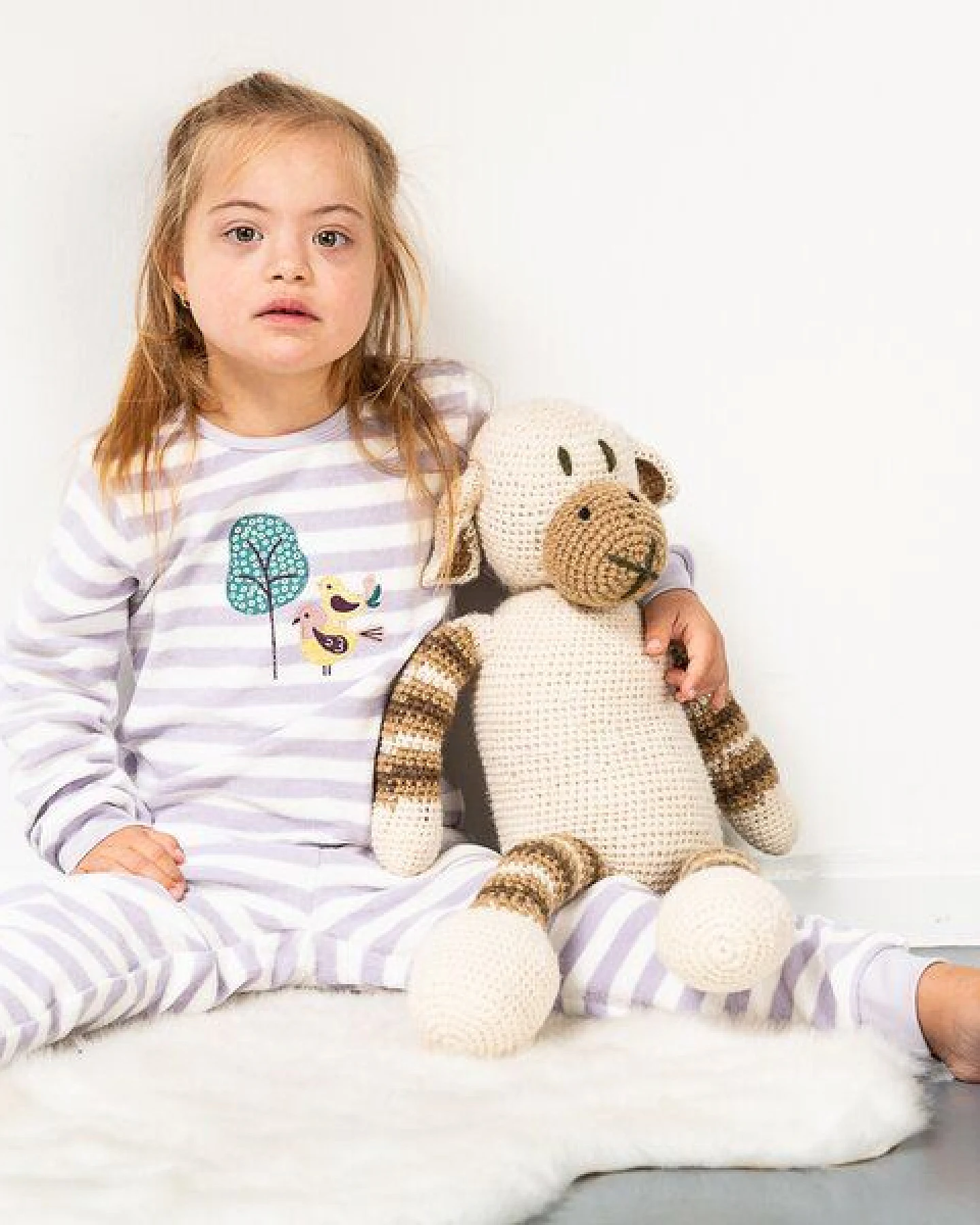 Sense Organics & friends in cooperation with GARY MASH Kinder Frottee Schlafanzug, Vögel – Ansicht 2