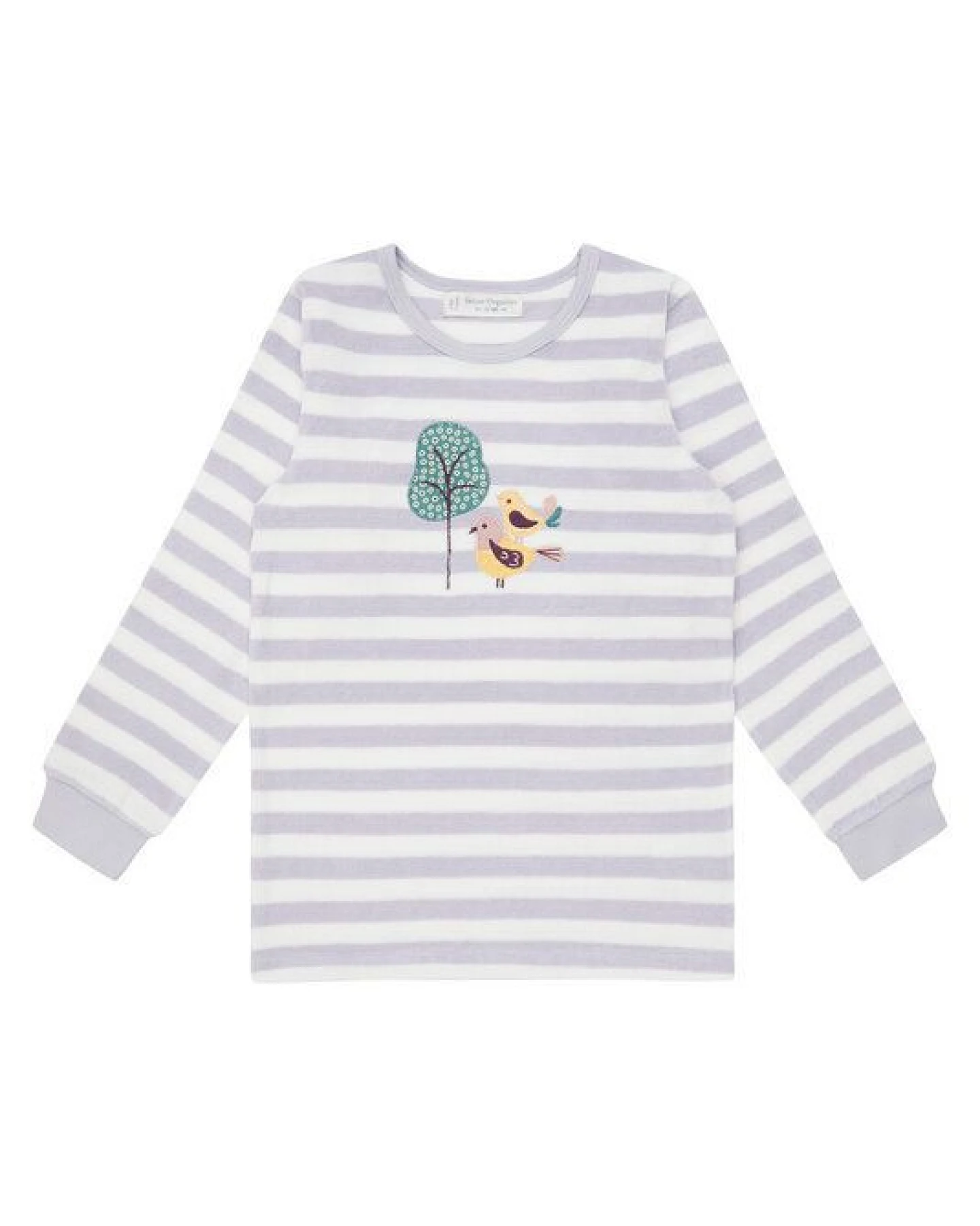 Sense Organics & friends in cooperation with GARY MASH Kinder Frottee Schlafanzug, Vögel – Ansicht 4