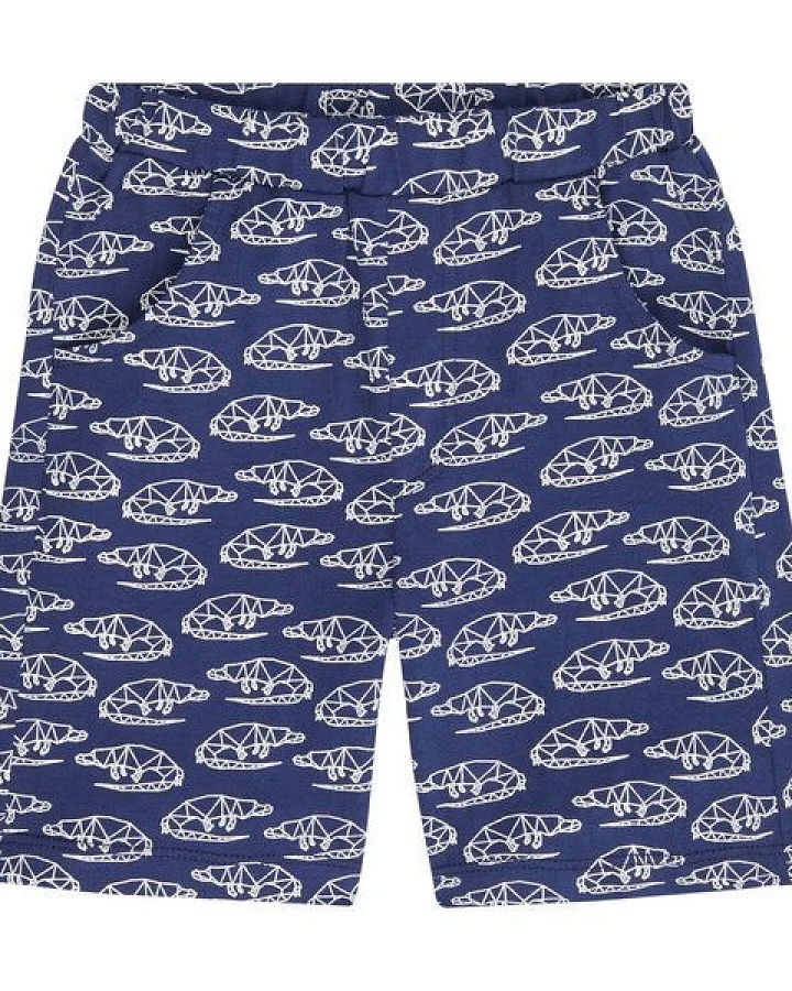 Sense Organics & friends in cooperation with GARY MASH Kinder Shorts mit Origami Print aus Bio-Baumwolle