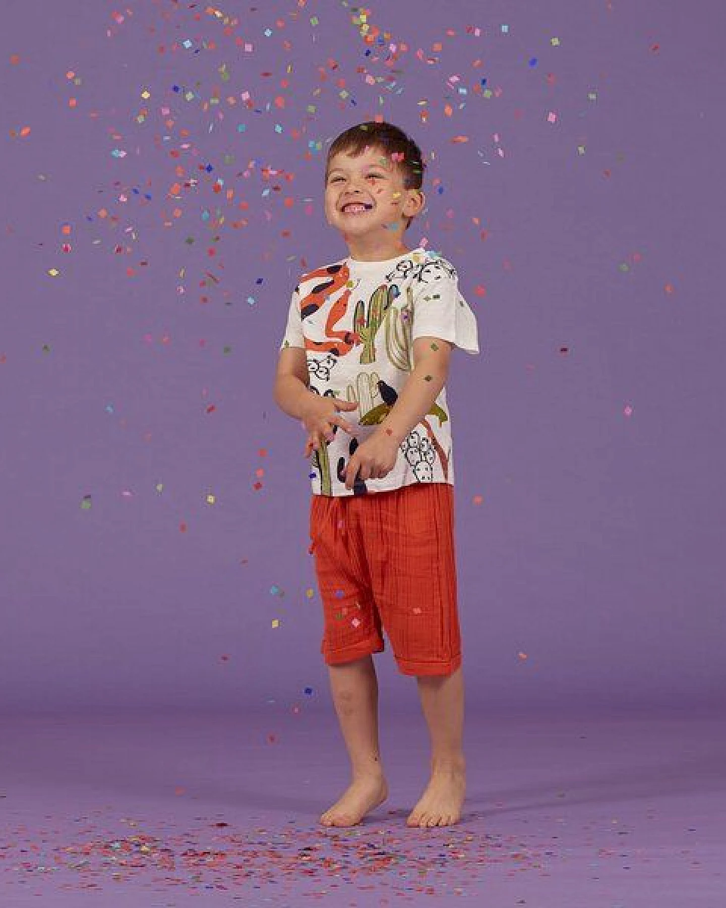 Sense Organics & friends in cooperation with GARY MASH Kinder T-Shirt mit buntem Aufdruck aus Bio-Baumwolle – Ansicht 4
