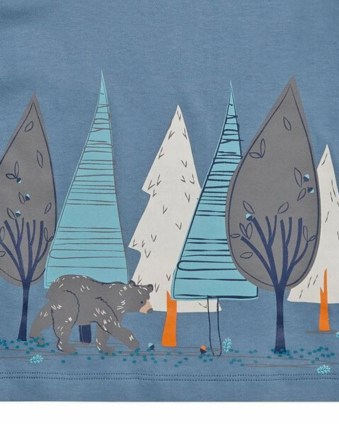 Sense Organics & friends in cooperation with GARY MASH Langarm-Shirt Wald & Bär – Ansicht 2