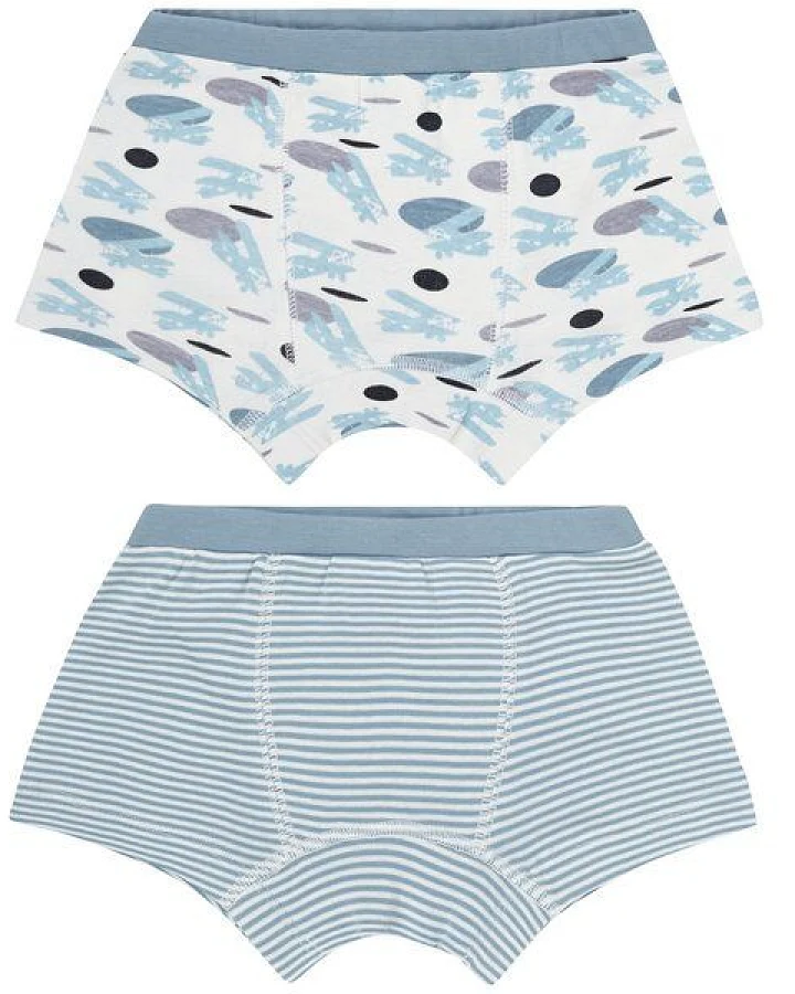 Sense Organics & friends in cooperation with GARY MASH Jungen Boxershorts Doppelpack, Flieger