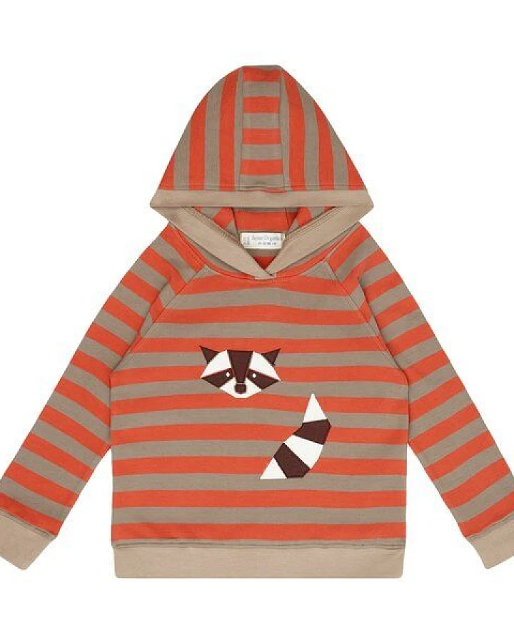 Sense Organics & friends in cooperation with GARY MASH Kinder Hoodie mit Waschbär