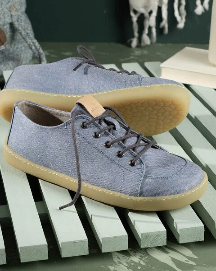 nahtur-design Barfuß-Sneaker Sommer aus Bioleinen