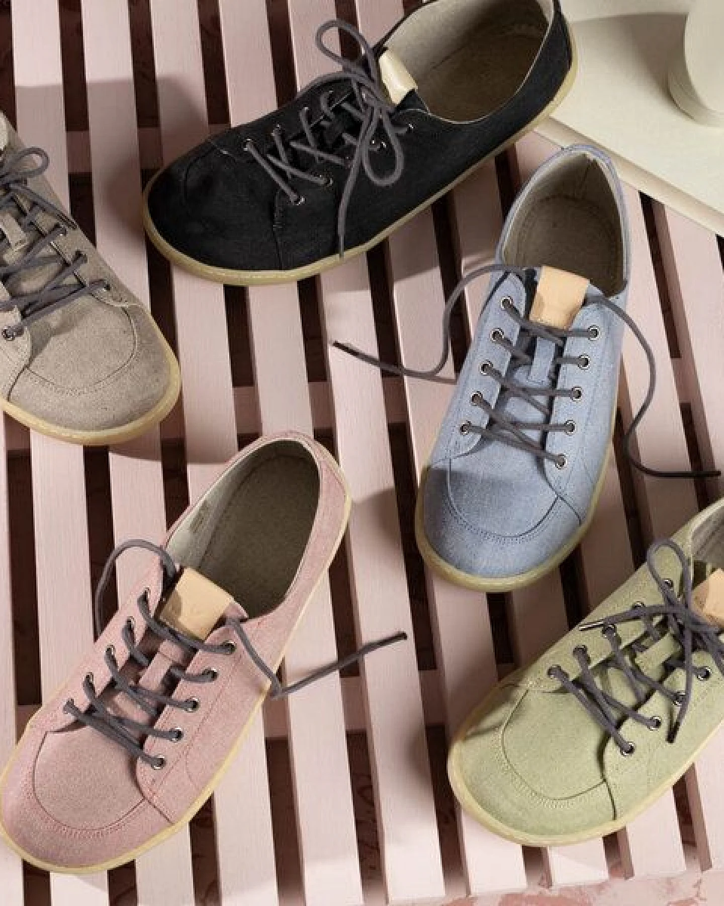nahtur-design Barfuß-Sneaker Sommer aus Bioleinen – Ansicht 2
