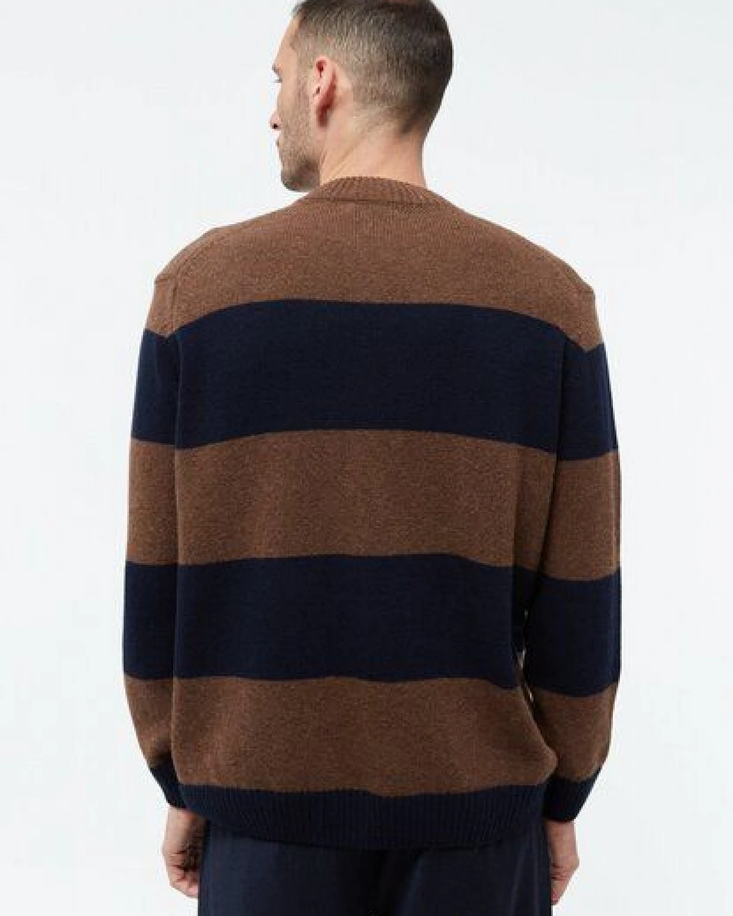 Givn Berlin Gestreifter Strickpullover GBIVAN aus recycelter Wolle – Ansicht 4