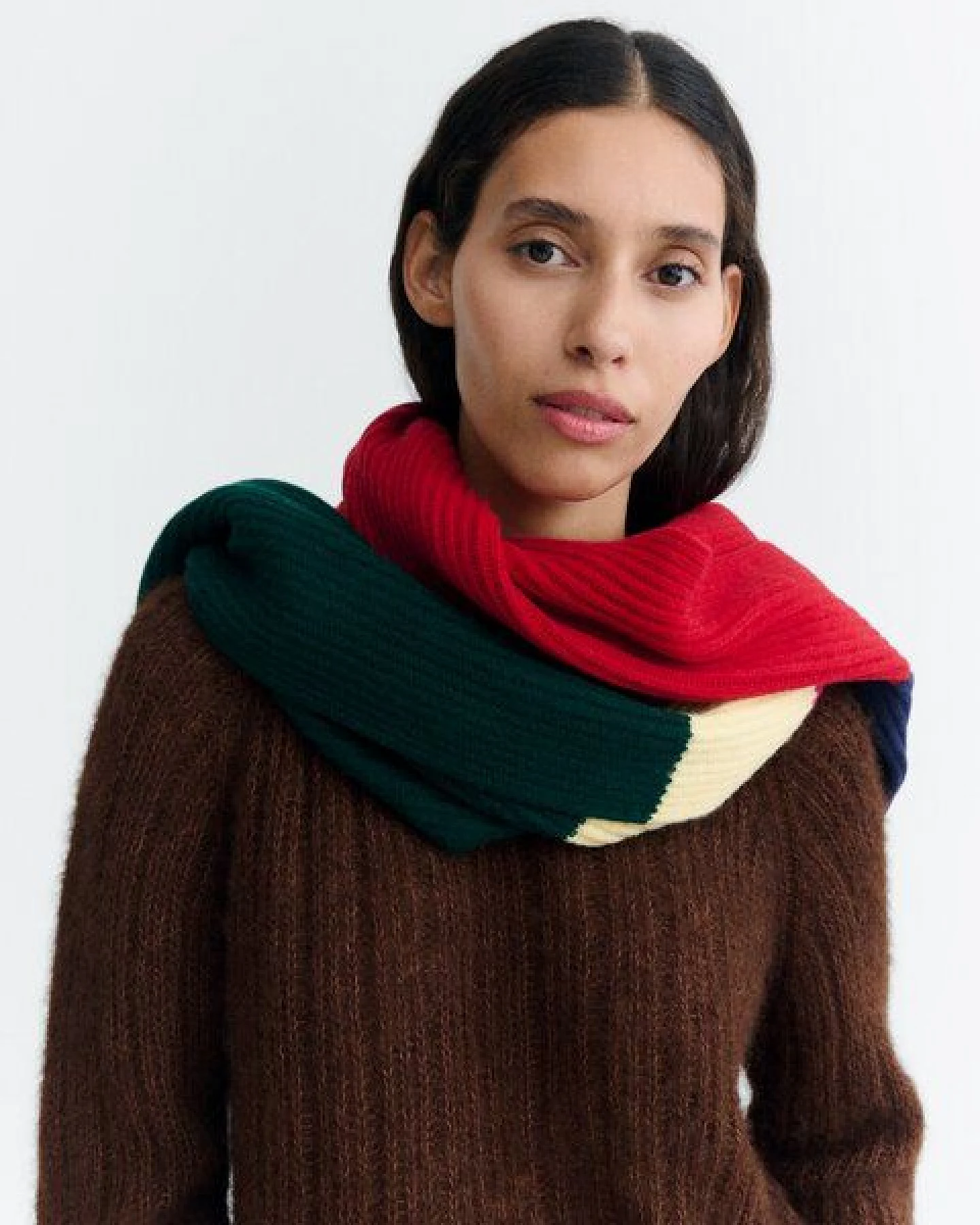 thinking mu Color-Block Strickpullover aus Bio-Baumwolle Modell: Petra – Ansicht 3