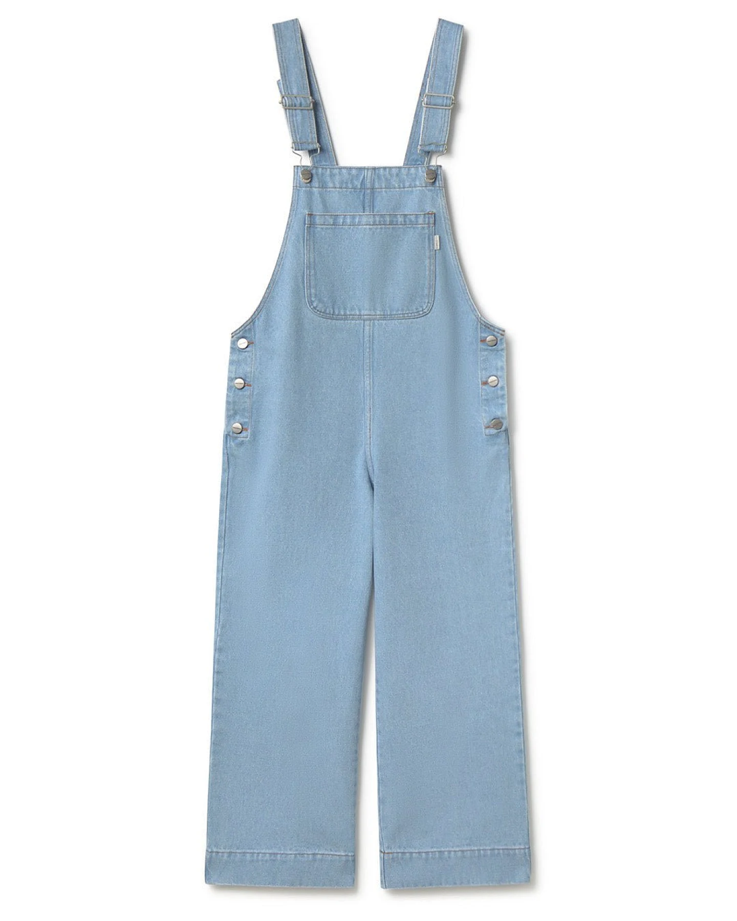 TWOTHIRDS Damen vegan Latzhose Elba Fresh Blue – Ansicht 2