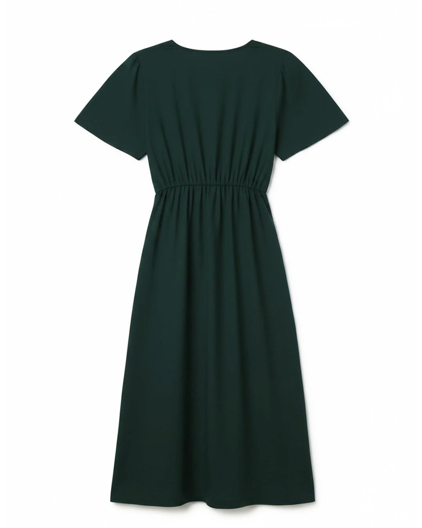 TWOTHIRDS Damen vegan Kleid Balandra Gartengrün – Ansicht 2