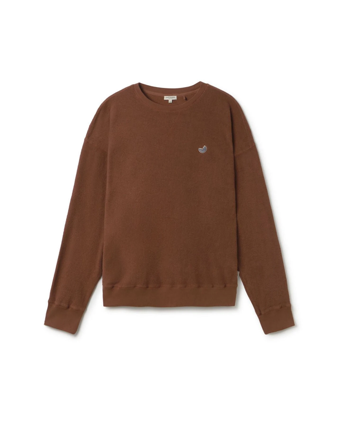 TWOTHIRDS Herren vegan Sweatshirt Kilda Tiramisu Braun – Ansicht 2