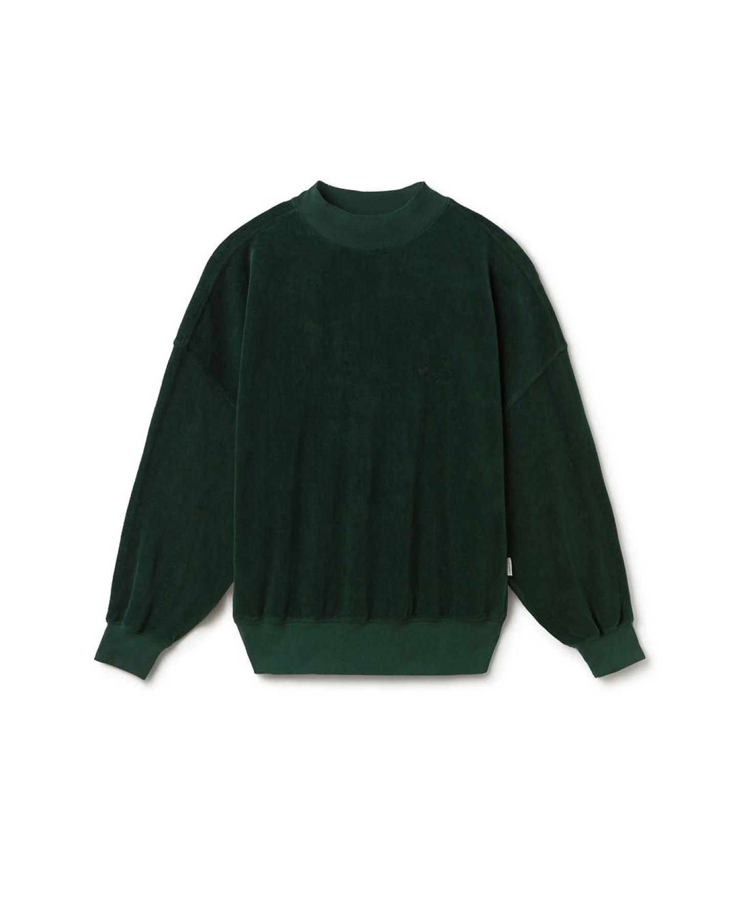 TWOTHIRDS Damen vegan Sweatshirt Binz Dunkelgrün – Ansicht 2