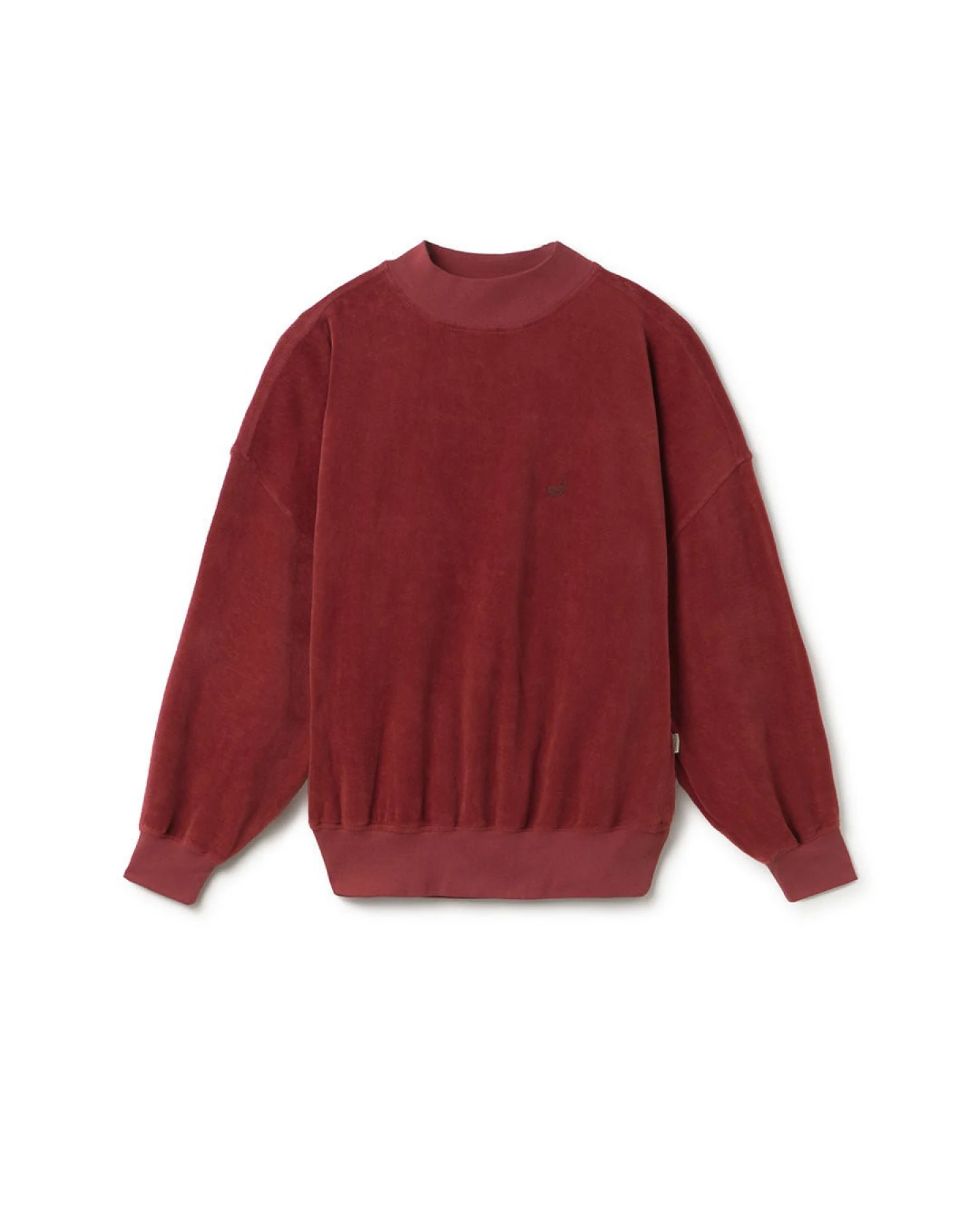 TWOTHIRDS Damen vegan Sweatshirt Binz Weinrot – Ansicht 2