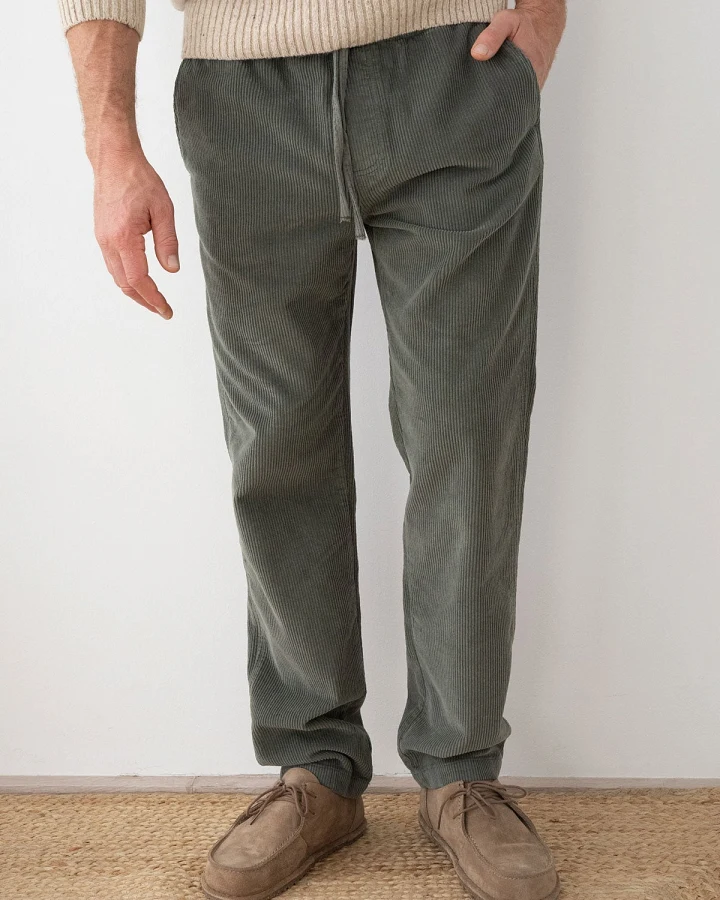 TWOTHIRDS Herren vegan Hose Apolima Agave Green