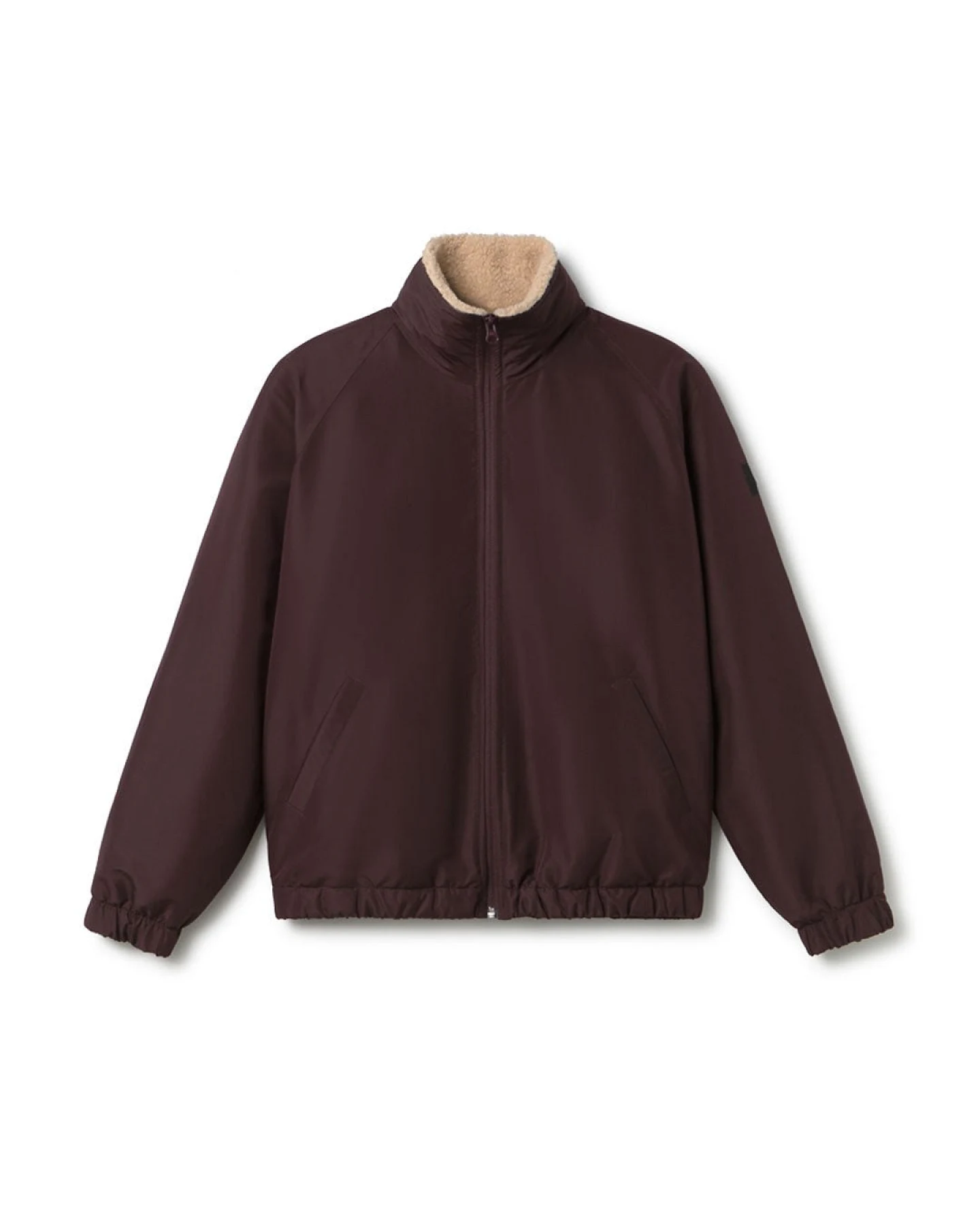 TWOTHIRDS Damen vegan Jacke Zephyria Aubergine – Ansicht 2