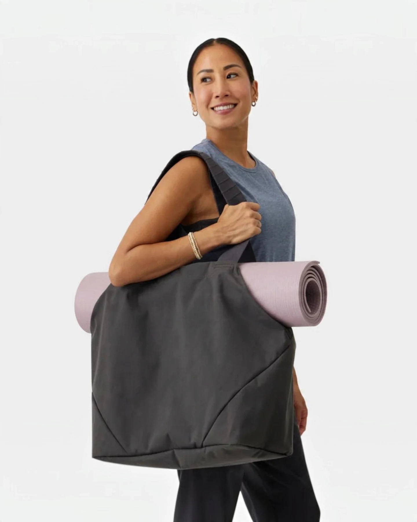 Manduka Kosha Carryall Tragetasche - Pearl – Ansicht 6
