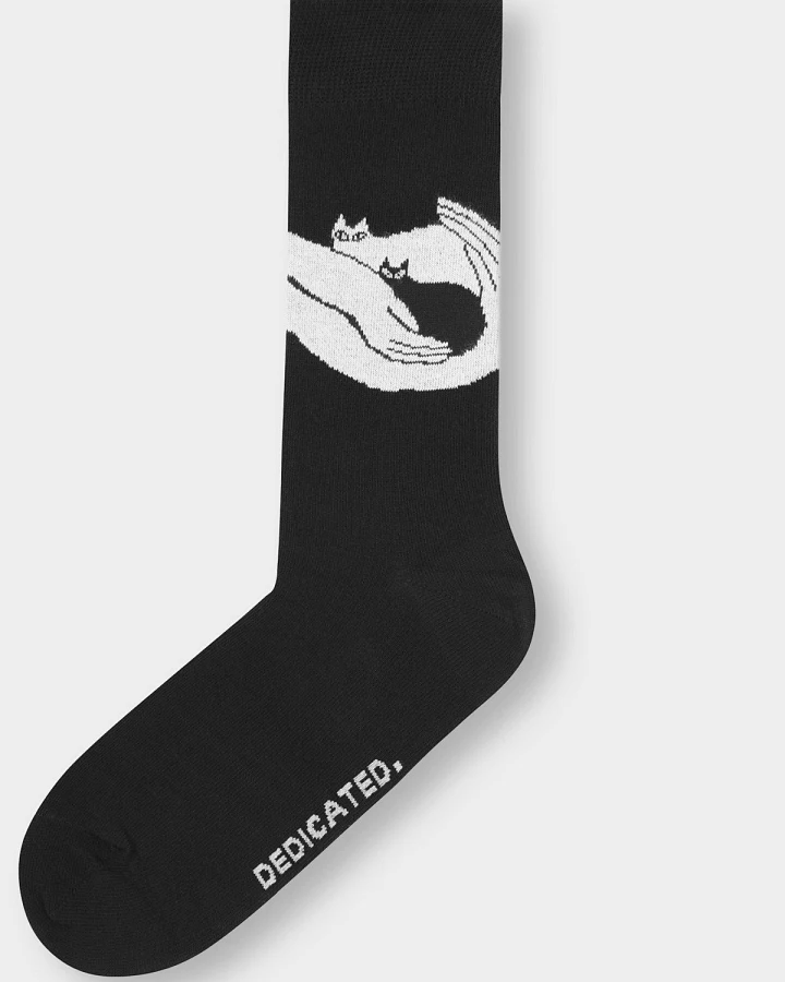 Socken Sigtuna Kittens Schwarz