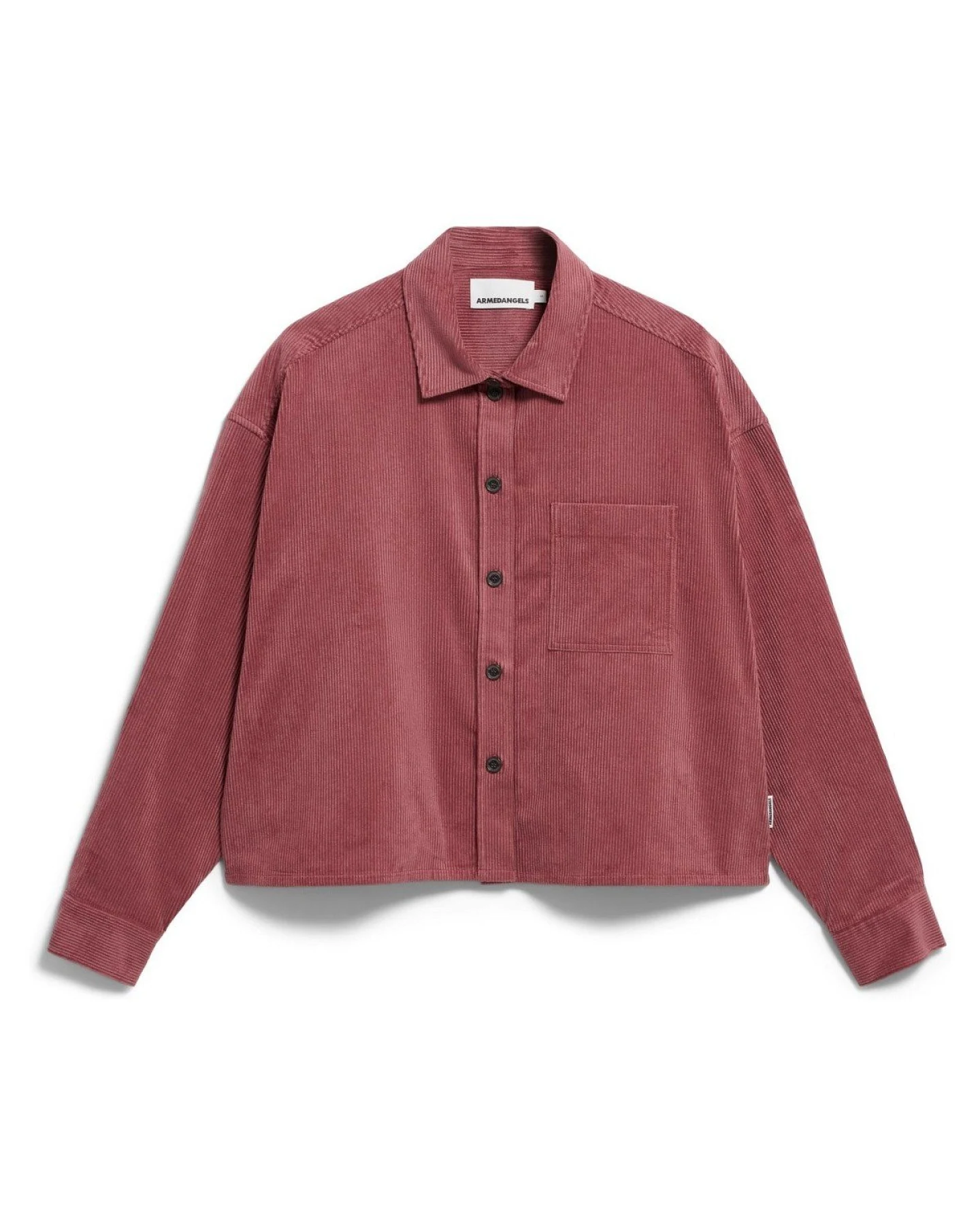 Bluse Nalaani Corduroy Rot – Ansicht 6