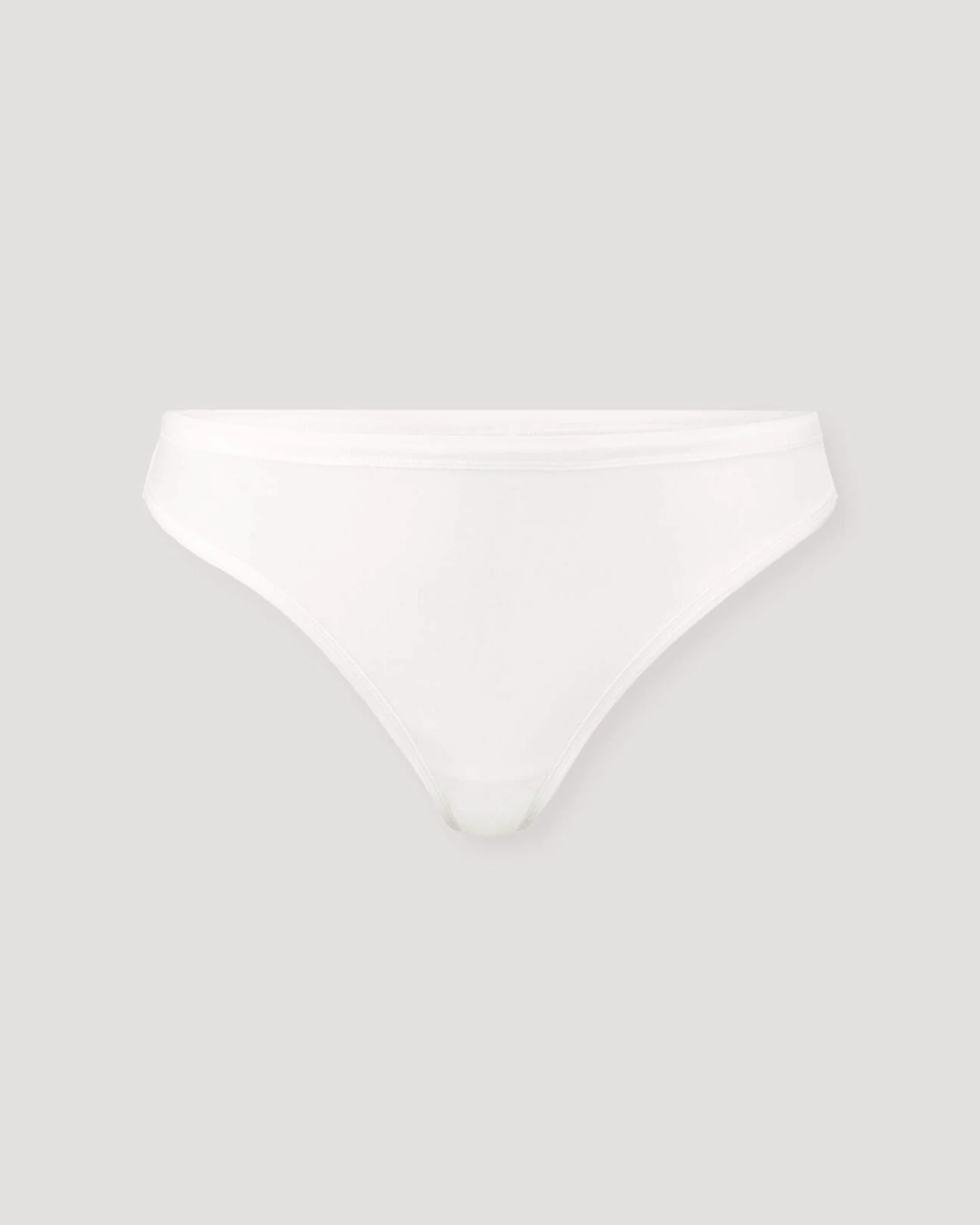 hessnatur Damen Brazil Regular Cut PURE BALANCE aus Bio-Baumwolle und TENCEL™ Modal - weiß - Größe 34 – Ansicht 3