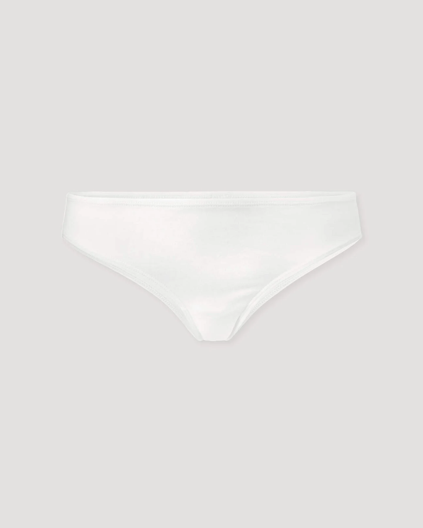 hessnatur Damen Slip Regular Cut COTTON FEEL aus Bio-Baumwolle - weiß - Größe 40 – Ansicht 4