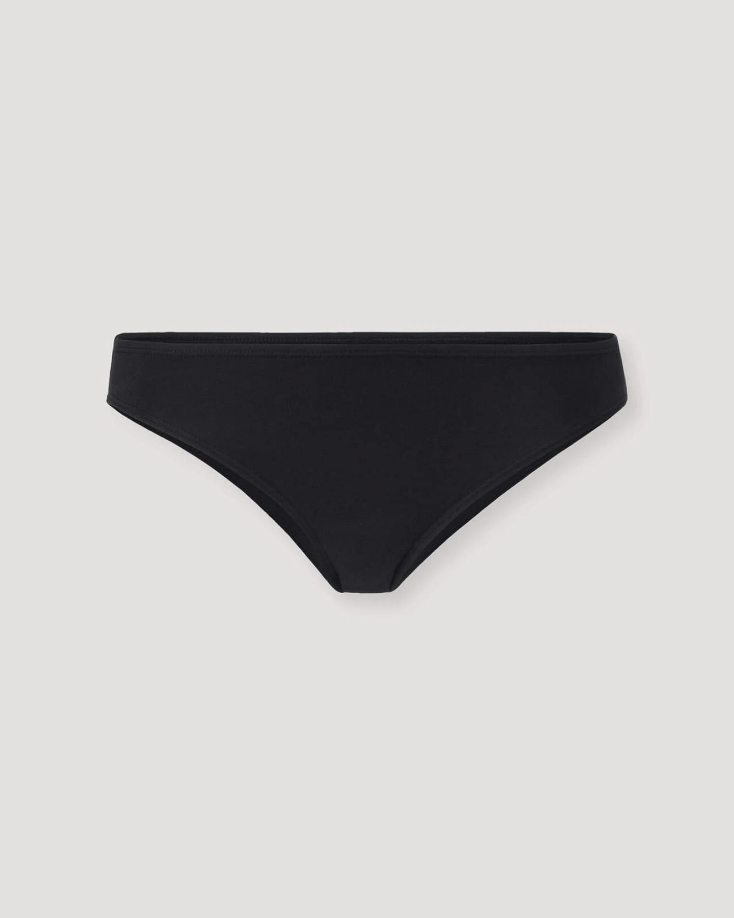 hessnatur Damen Slip Regular Cut COTTON FEEL aus Bio-Baumwolle - schwarz - Größe 34 – Ansicht 4