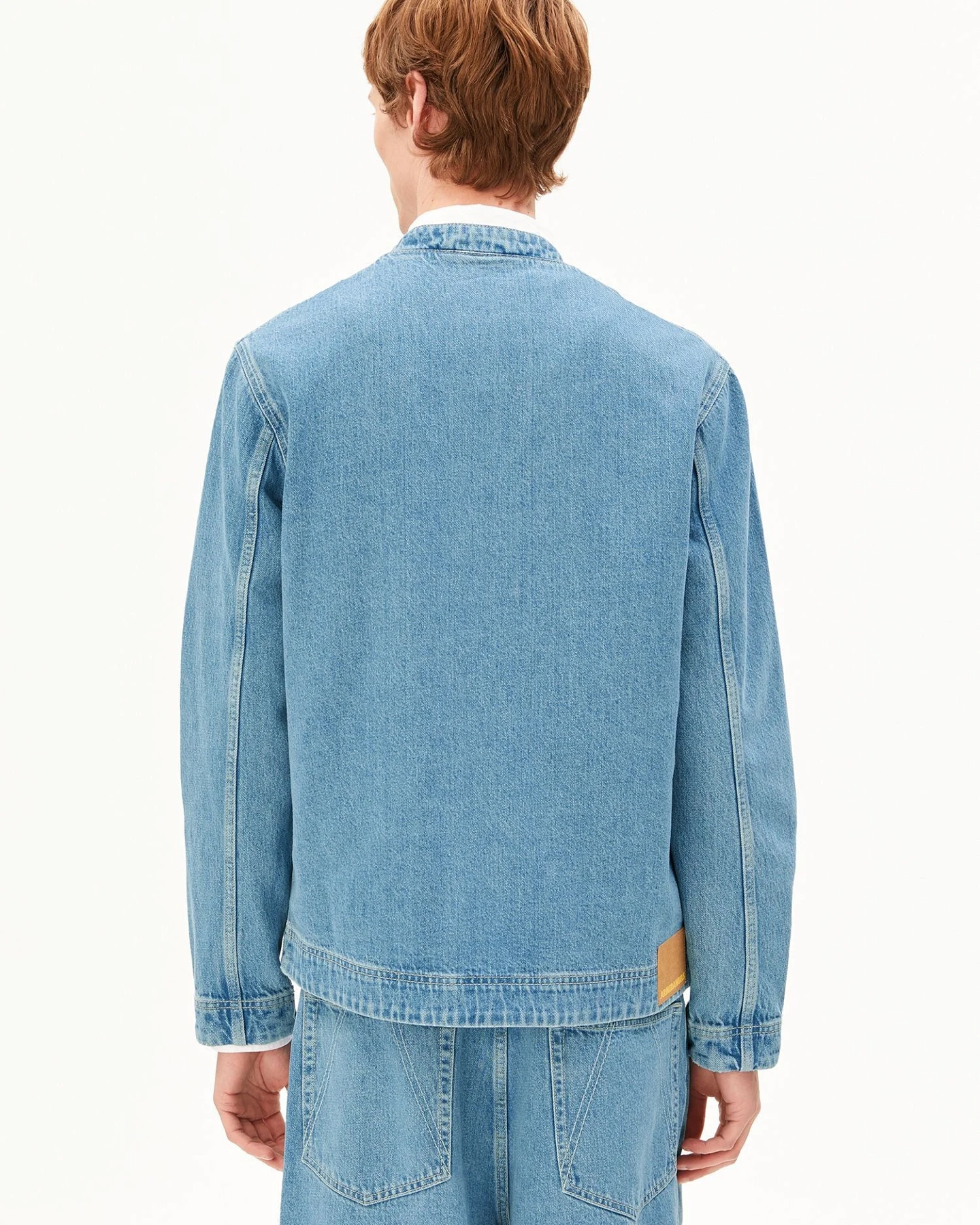 ARMEDANGELS Jeansjacke COLLARLESS DENIM – Ansicht 3