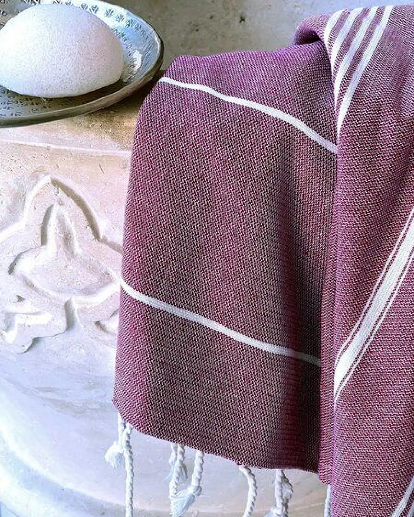 Karawan authentic Fouta Hammam Collection – Hammamtuch aus Bio-Baumwolle – Ansicht 2