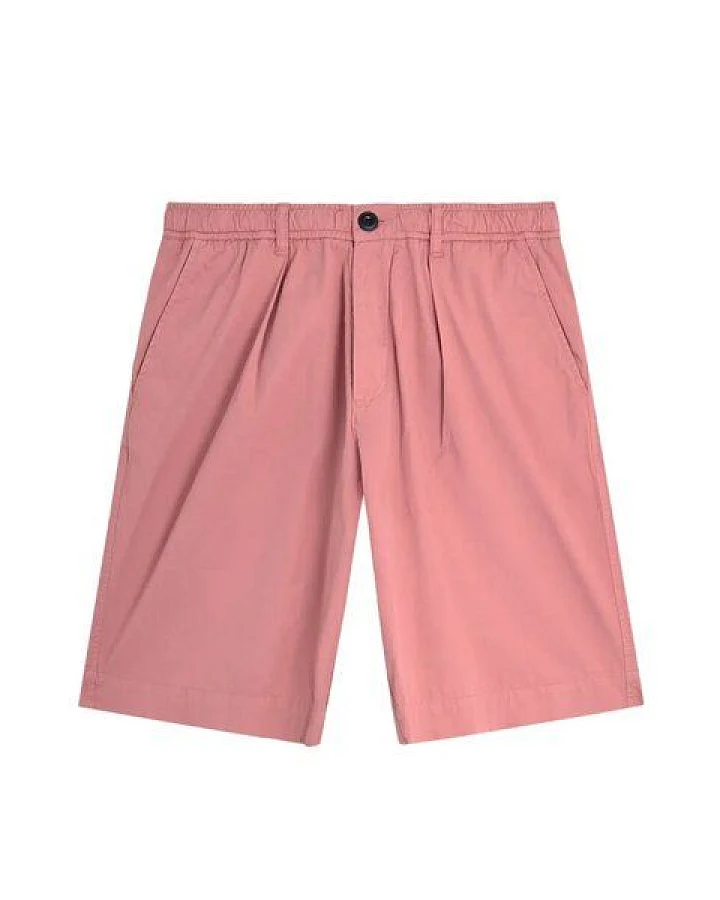 BASK IN THE SUN Relaxed Shorts ALFREDO aus Biobaumwolle, Farbe Flamingo