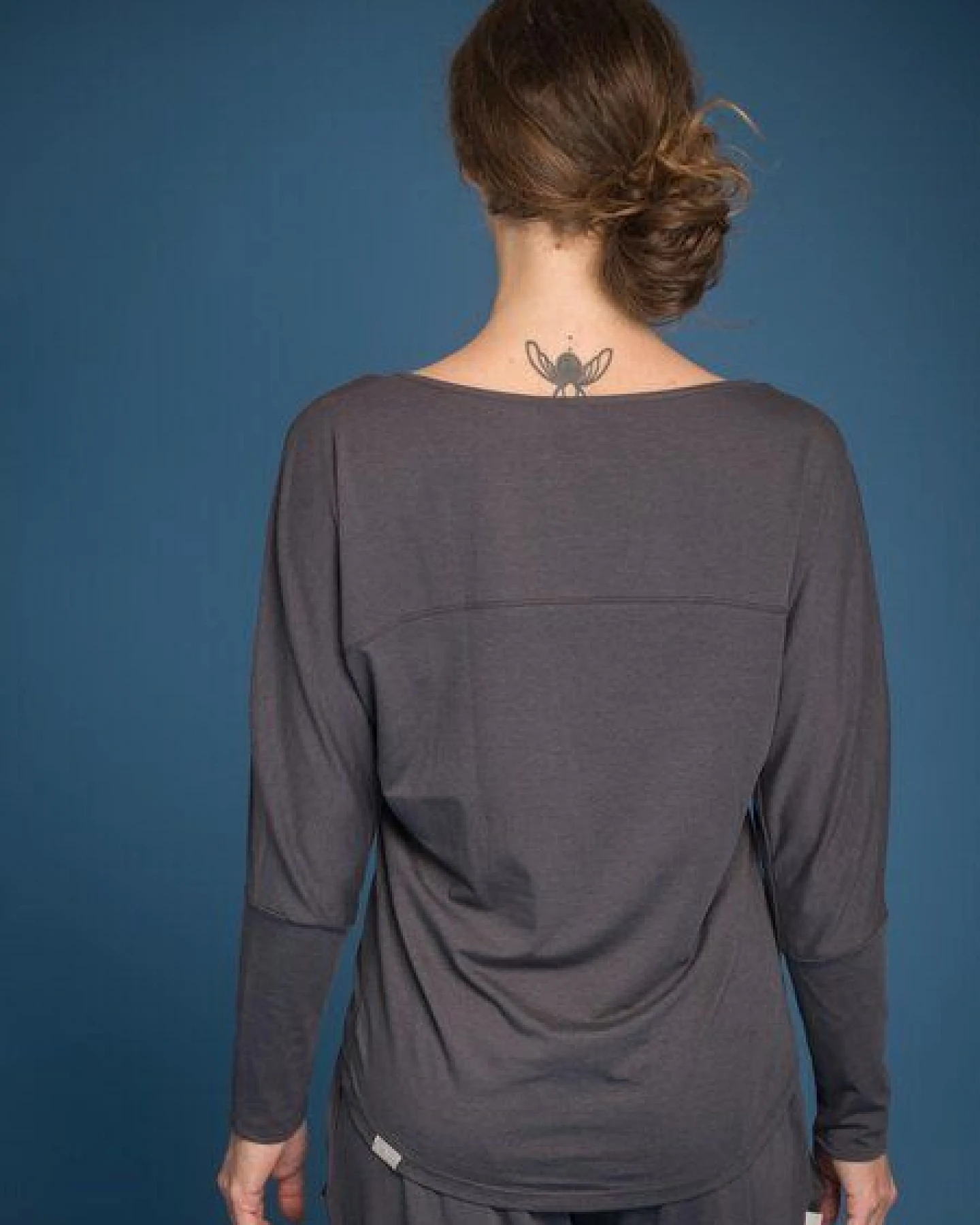 nice to meet me Cover Up – Longsleeve aus TENCEL Lyocell und Bio-Baumwolle – Ansicht 3