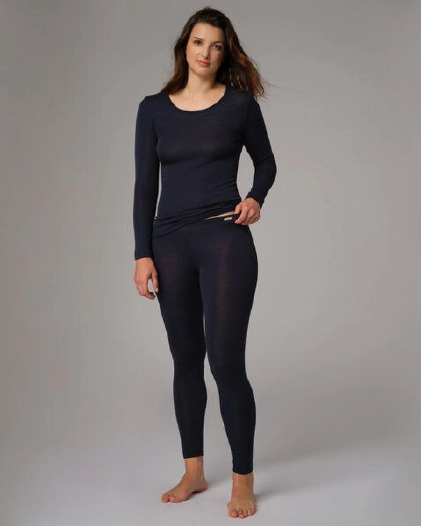 comazo|earth Wolle-Seide Leggings – Ansicht 3