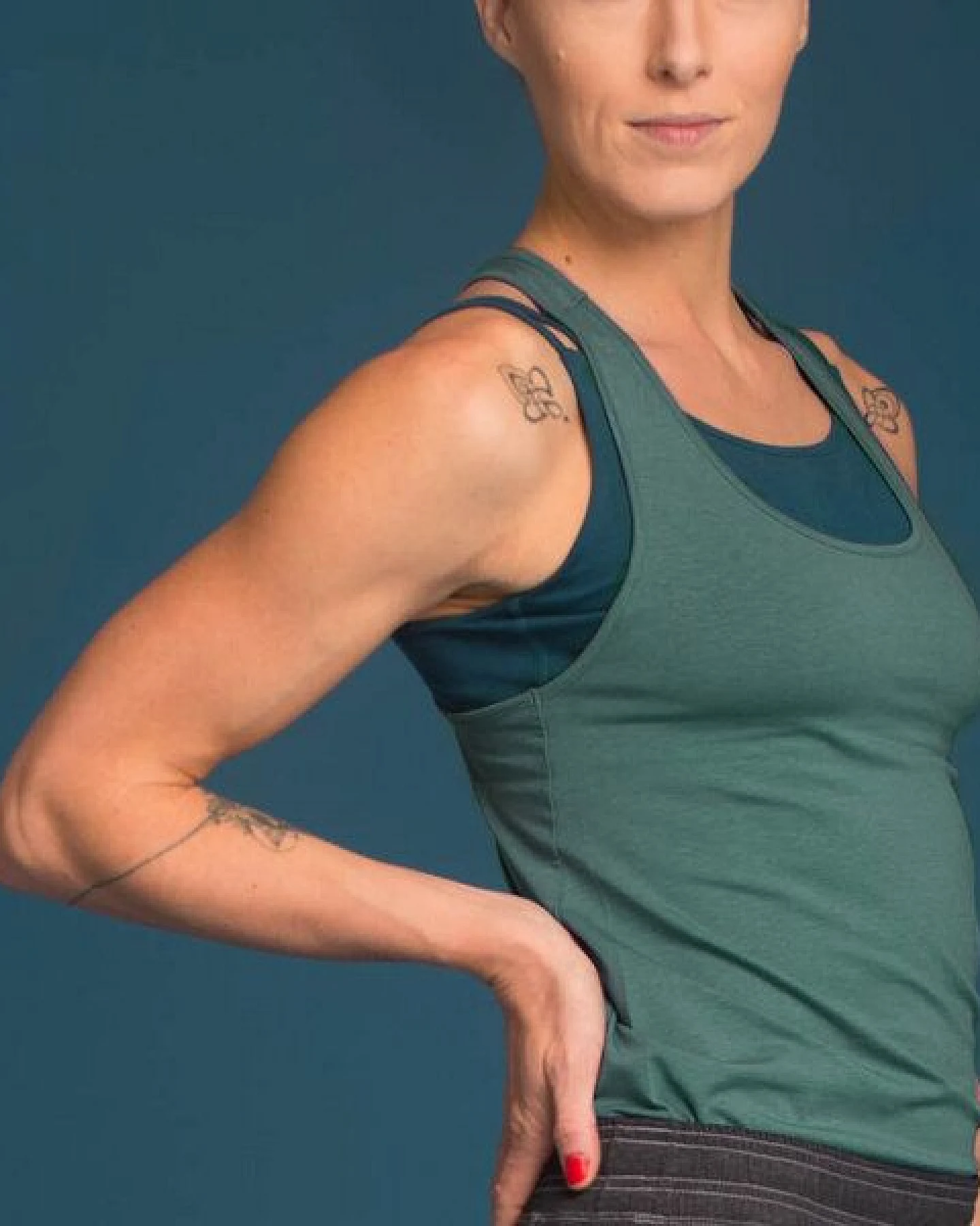 nice to meet me Racerback Top – Tanktop aus TENCEL Lyocell und Bio-Baumwolle – Ansicht 3