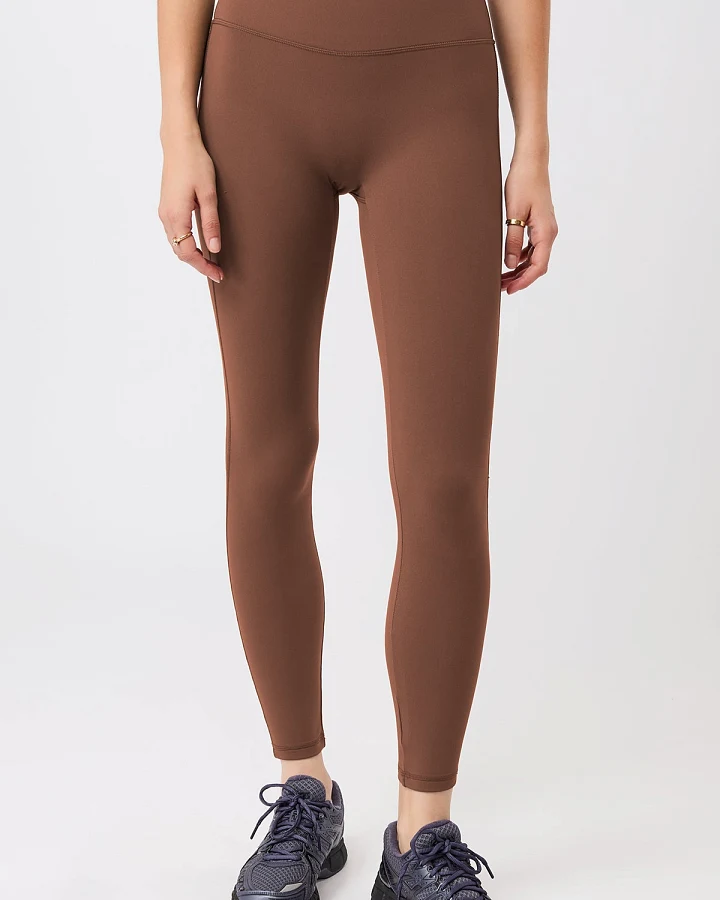 MANDALA Damen vegan Leggings Sporty Vibe Wilderness In Braun