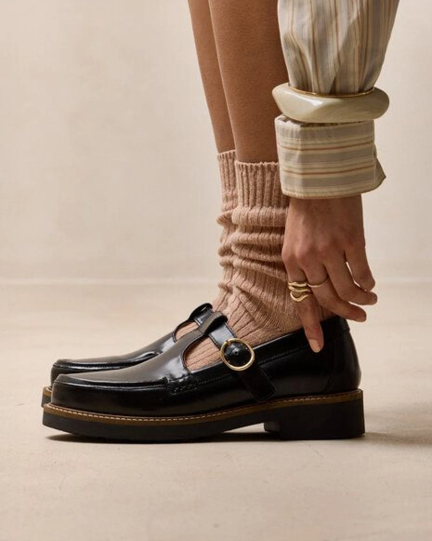Odaje Leder-Derbies Modell: Carmen – Ansicht 3