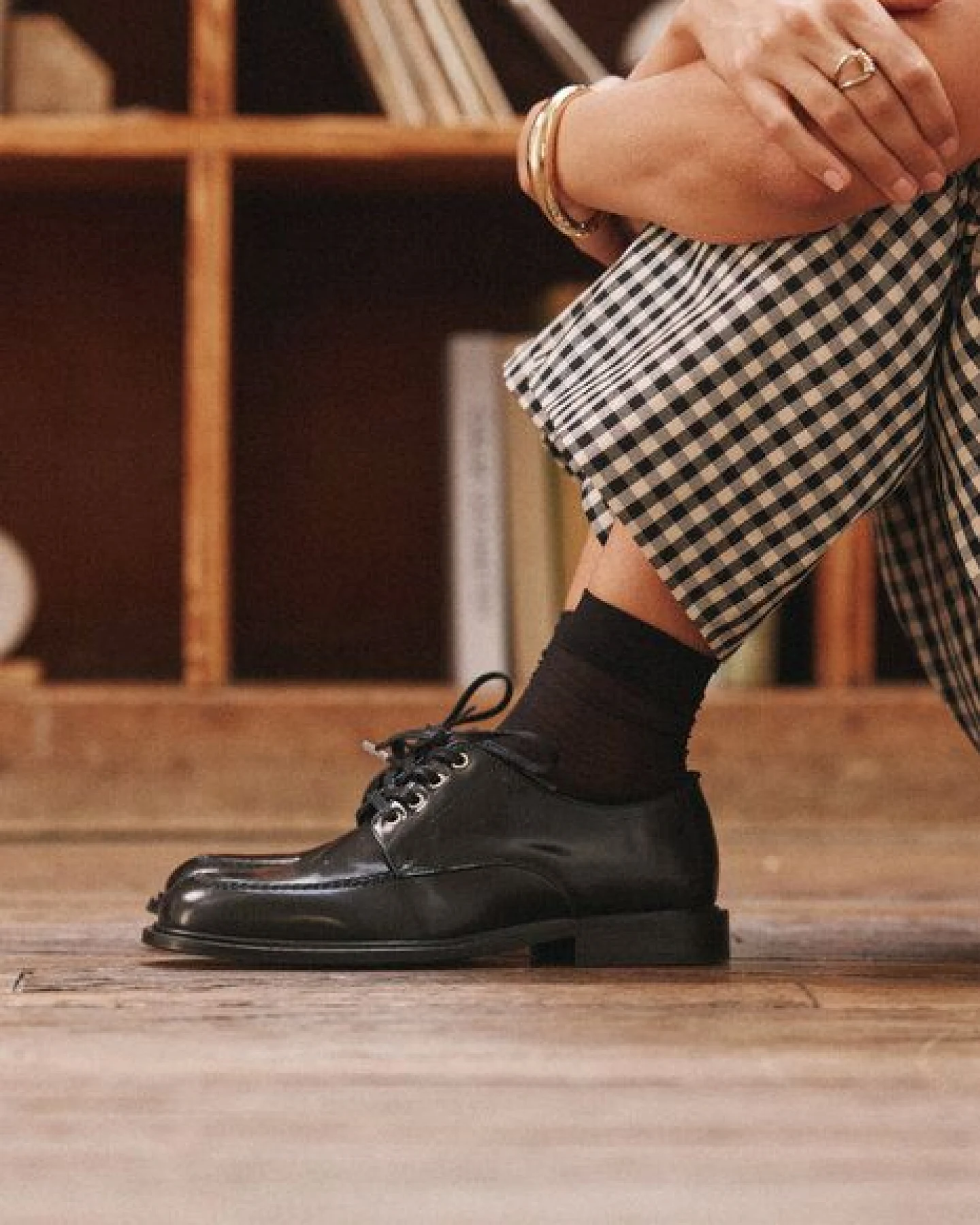 Odaje Leder-Derbies Modell: Luvi – Ansicht 2
