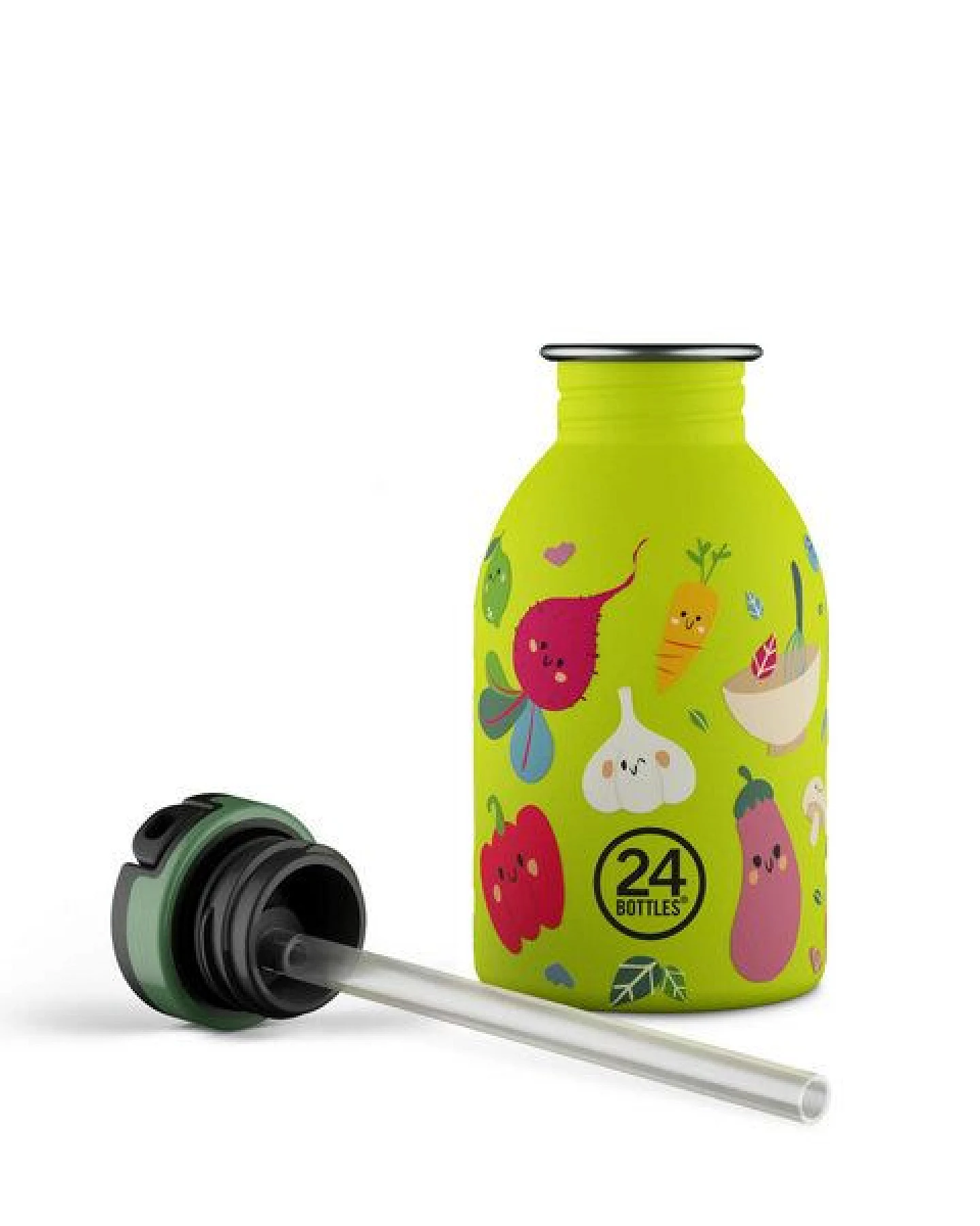 24bottles 0,25l Edelstahl Trinkflasche für Kids mit Sportverschluss – Ansicht 2