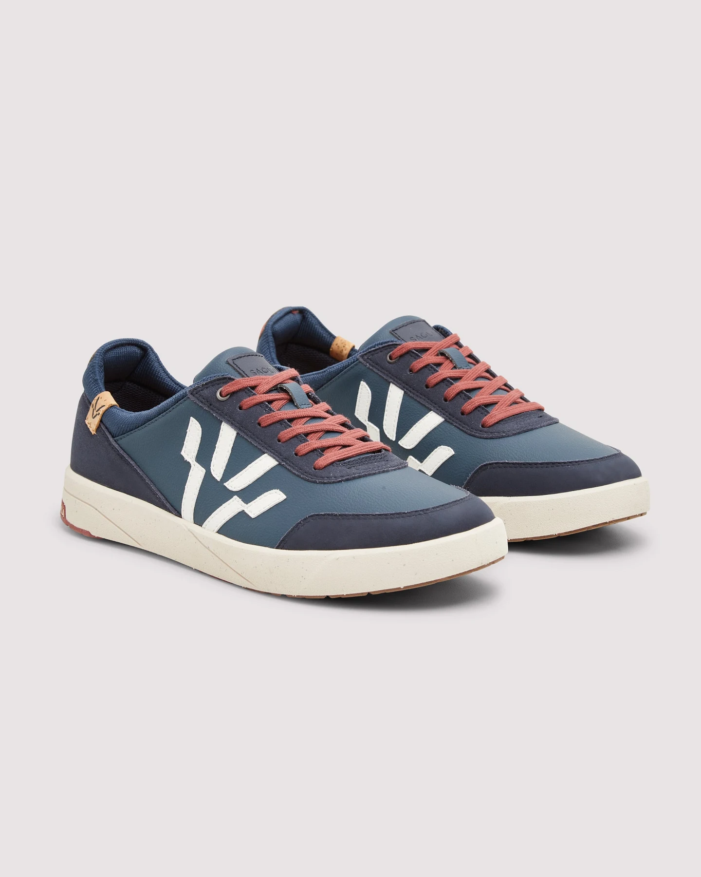 SAOLA Herren vegan Sneaker Herren In Der Farbe Cali Navy – Ansicht 2