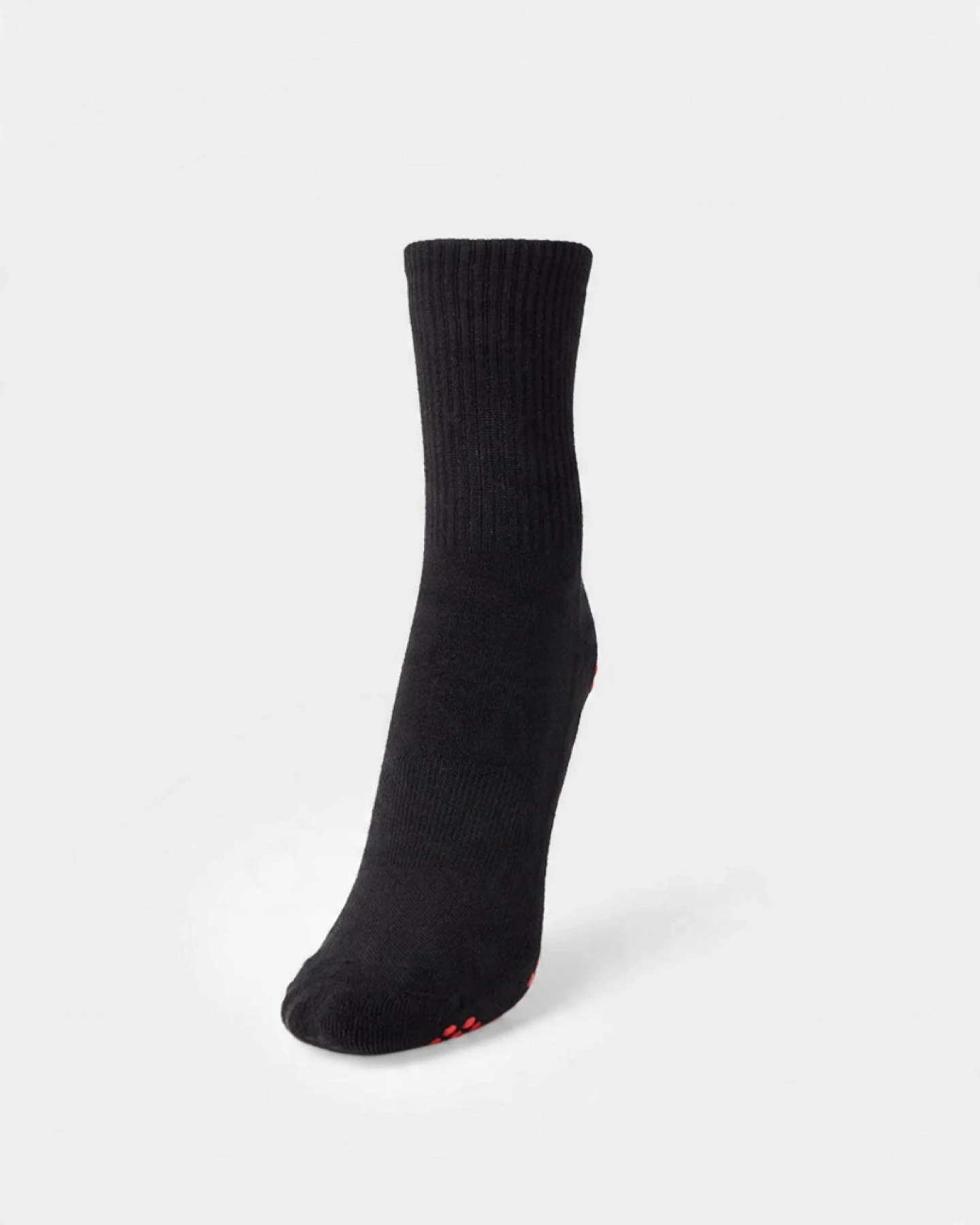 Manduka Equilibria Pilates Half Crew Socks - Black – Ansicht 2