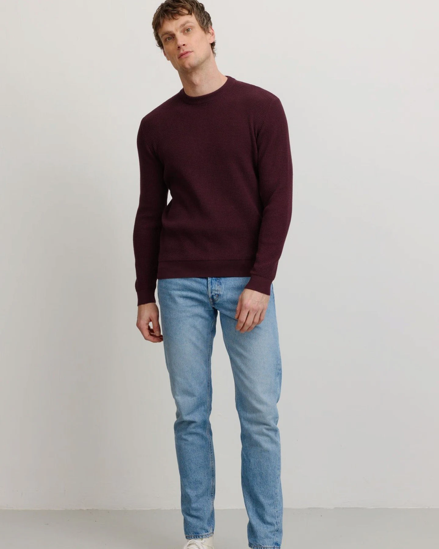 Pullover Lupin Rot – Ansicht 2
