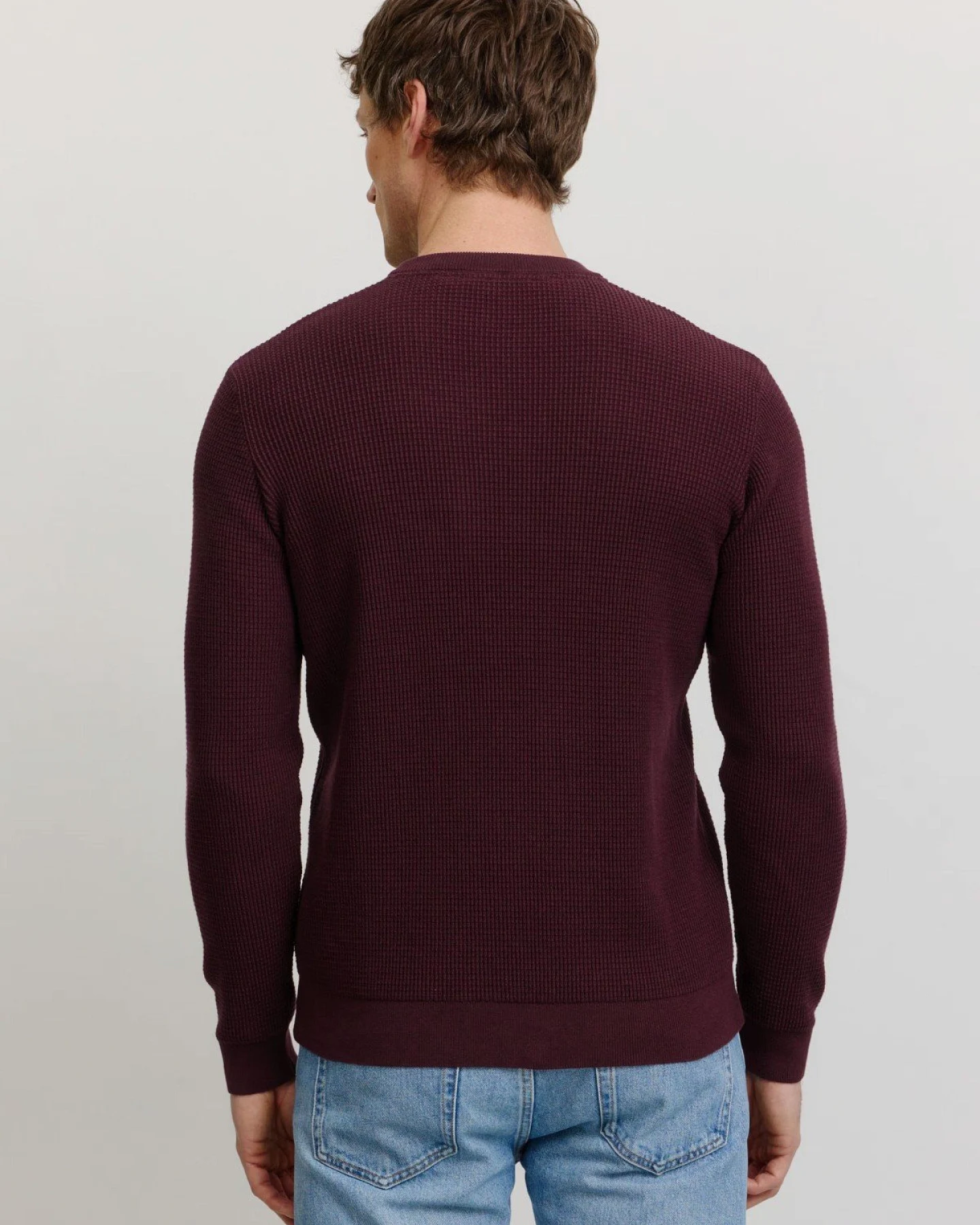 Pullover Lupin Rot – Ansicht 3
