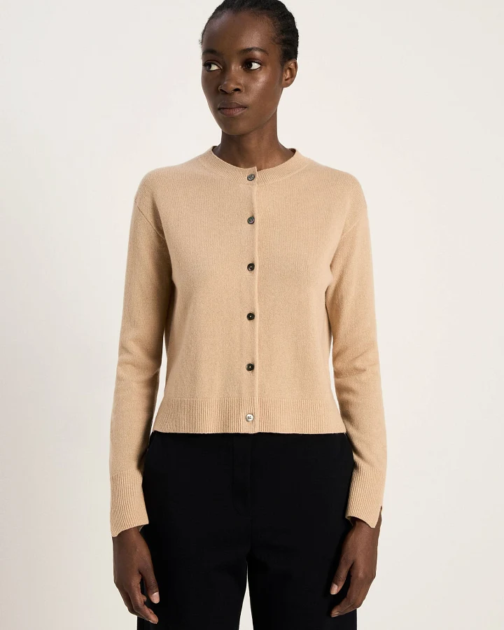 Boxy Strickjacke