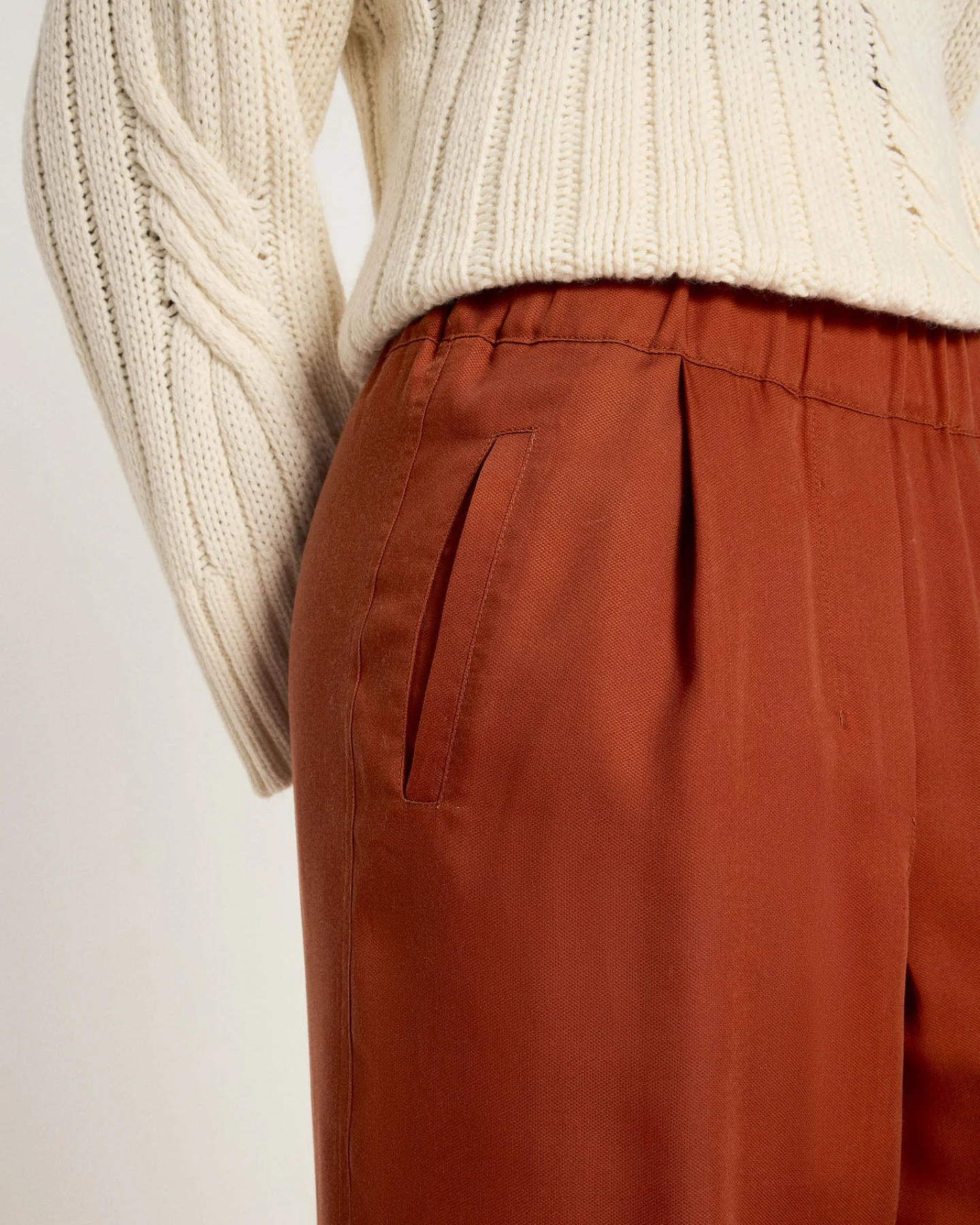 Vorbestellung – Hose mit weitem Bein – Ansicht 3