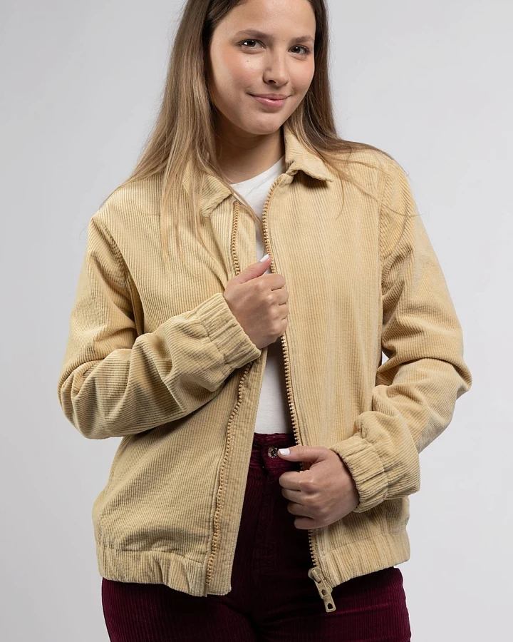 Côtelé Damen vegan Jacke Dido Beige