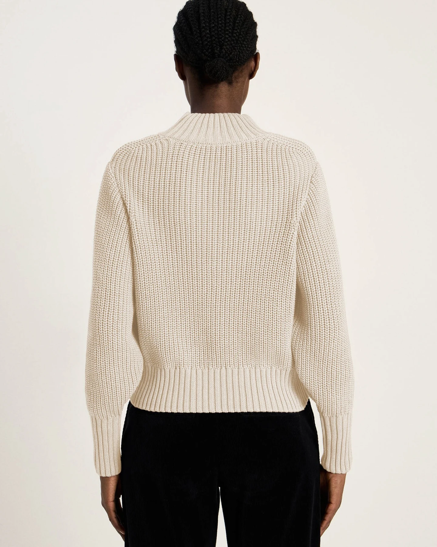 Vorbestellung - Grobstrickpullover (GOTS) – Ansicht 4