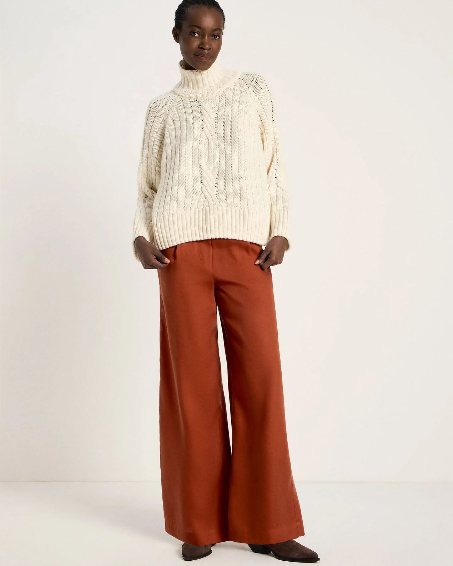 Rippenpullover Oversized (GOTS) – Ansicht 2