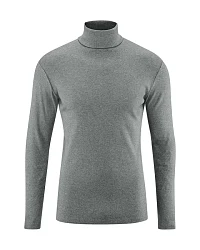 Produktseite: Living Crafts Rollkragen-Shirt Helge, grey melange M