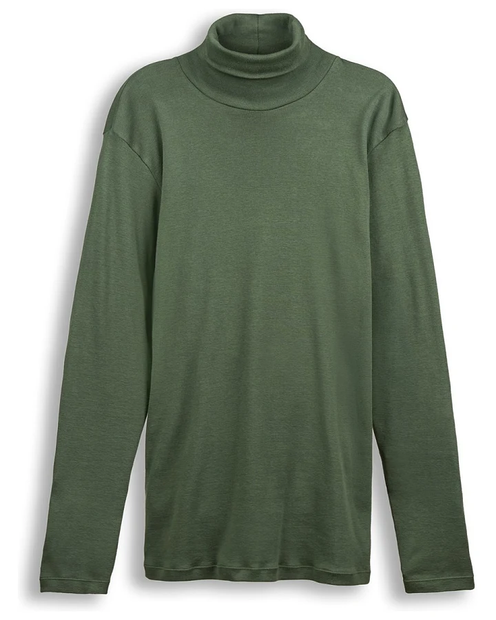 Produktseite: Living Crafts Rollkragen-Shirt Helge, Forest Green M