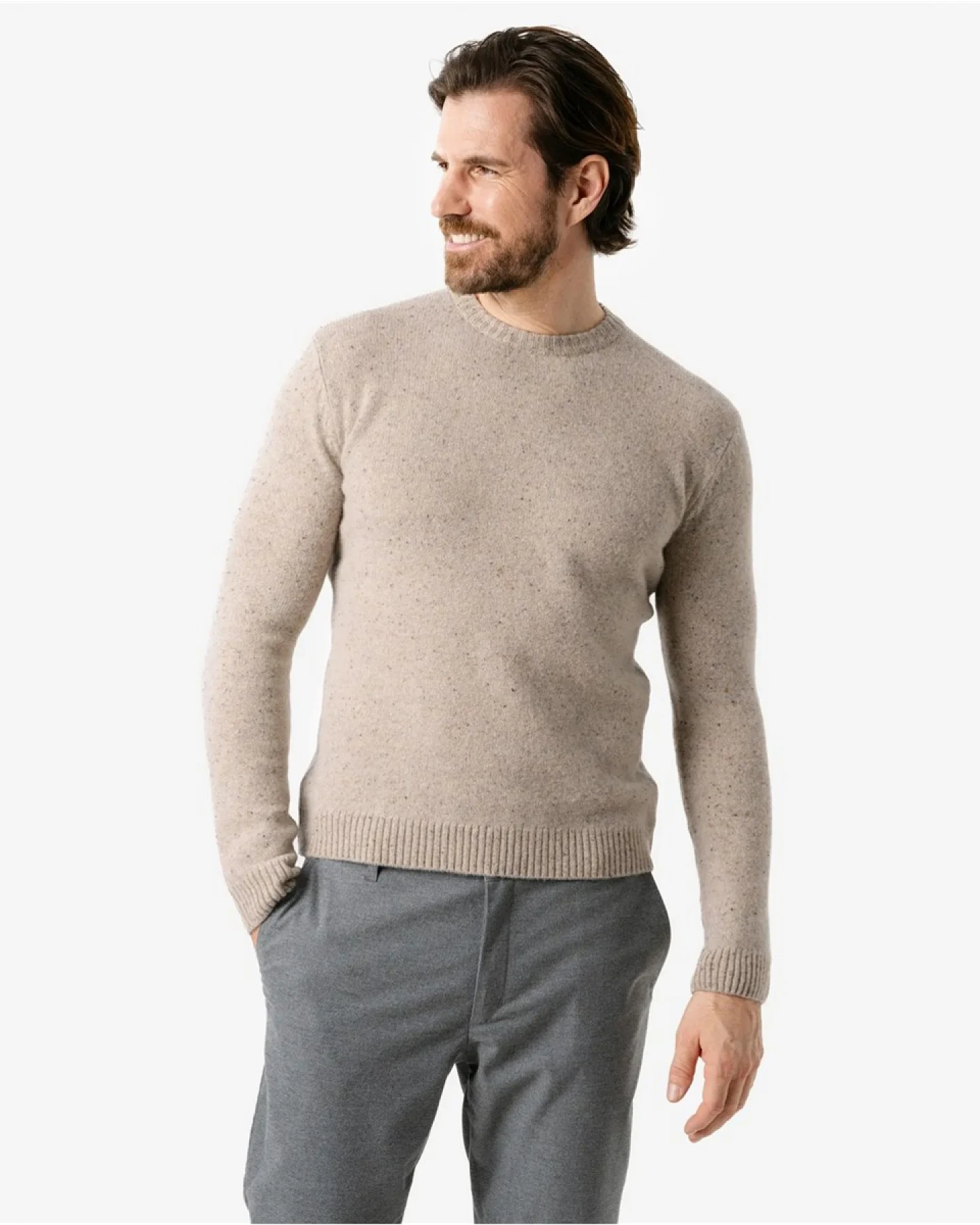 Living Crafts Pullover BASTIEN, Lanolin XL – Ansicht 2